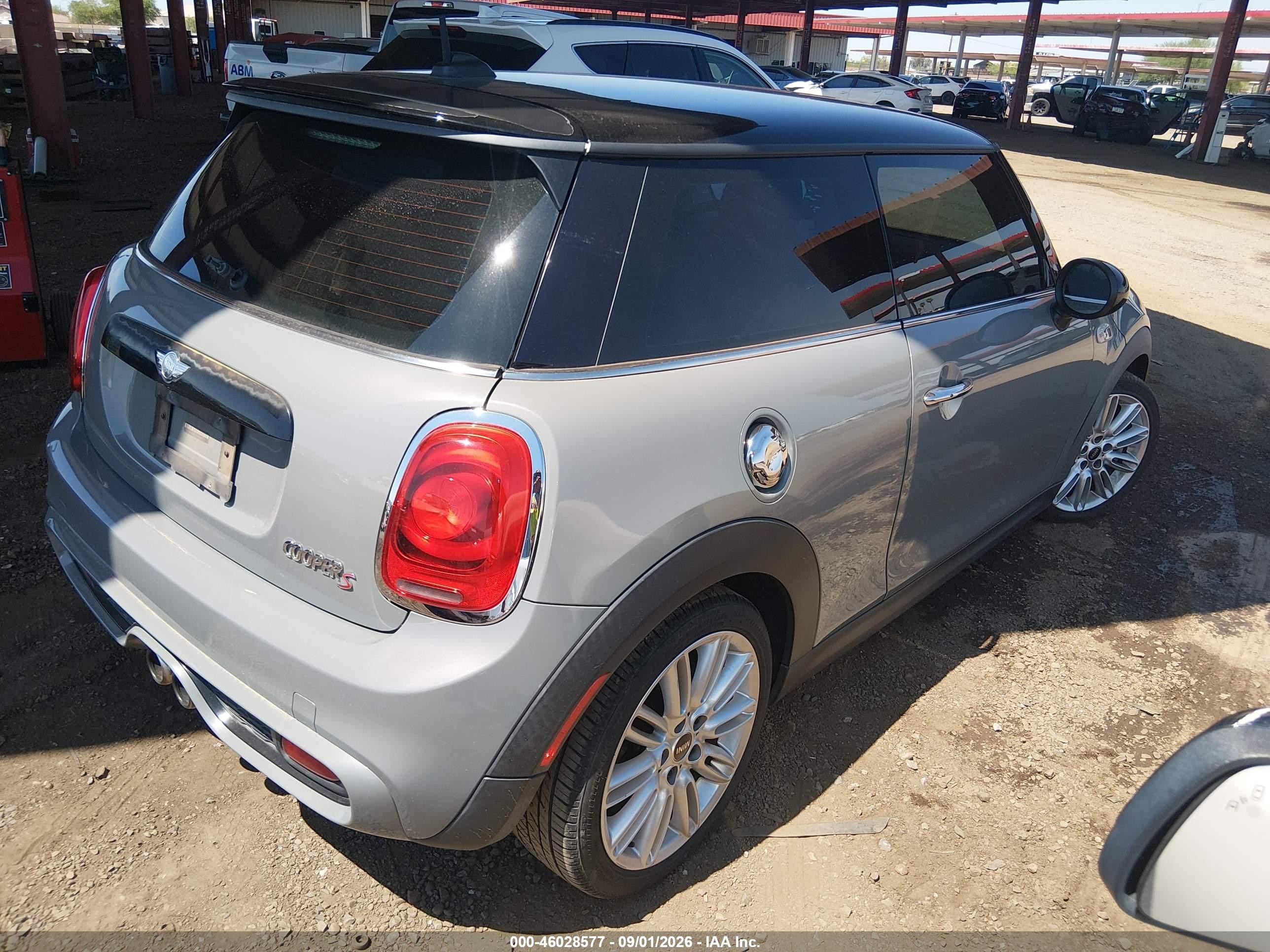 2014 Mini Hardtop Cooper S Gray vin: WMWXM7C55ET926285