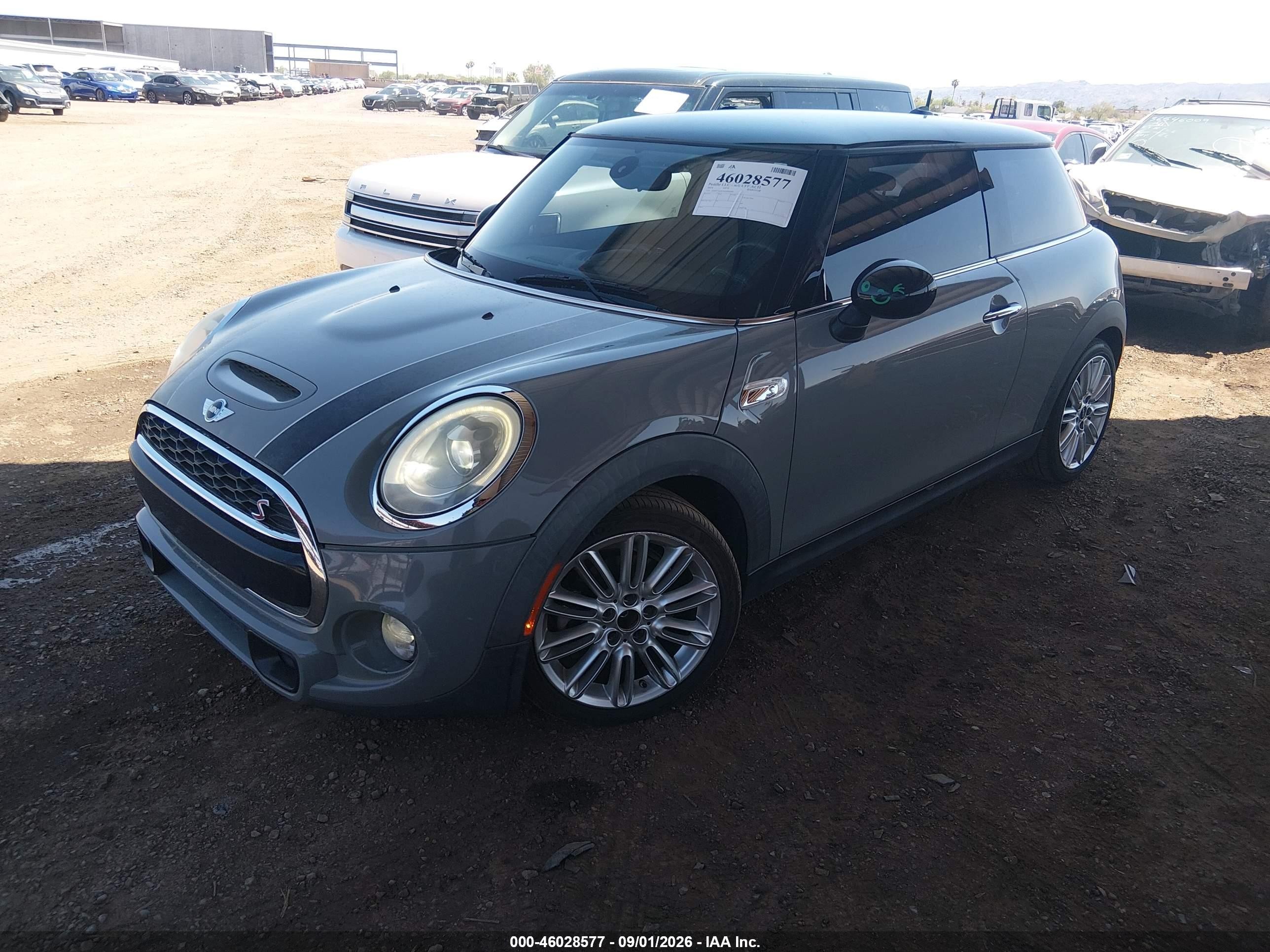 2014 Mini Hardtop Cooper S Gray vin: WMWXM7C55ET926285