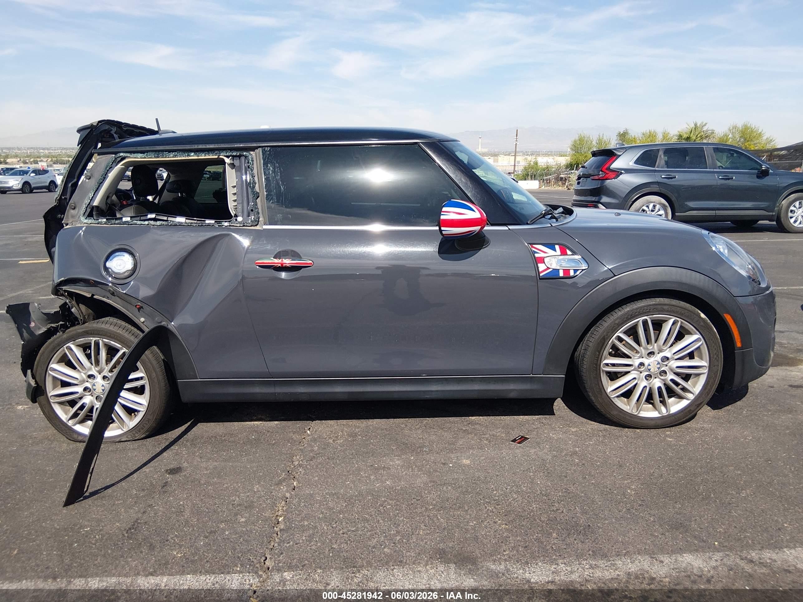 2014 Mini Hardtop Cooper S Gray vin: WMWXM7C56ET970375