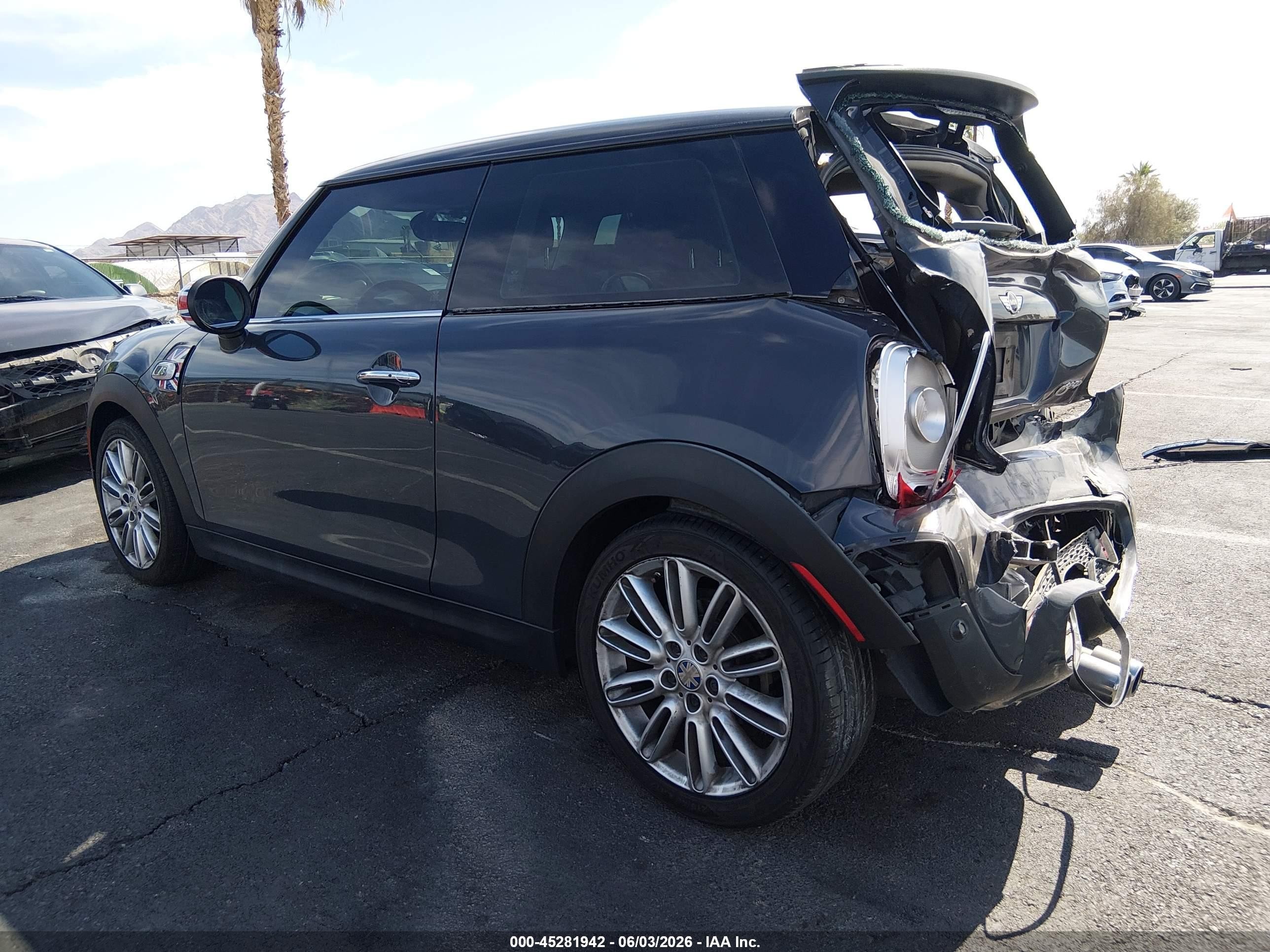 2014 Mini Hardtop Cooper S Gray vin: WMWXM7C56ET970375