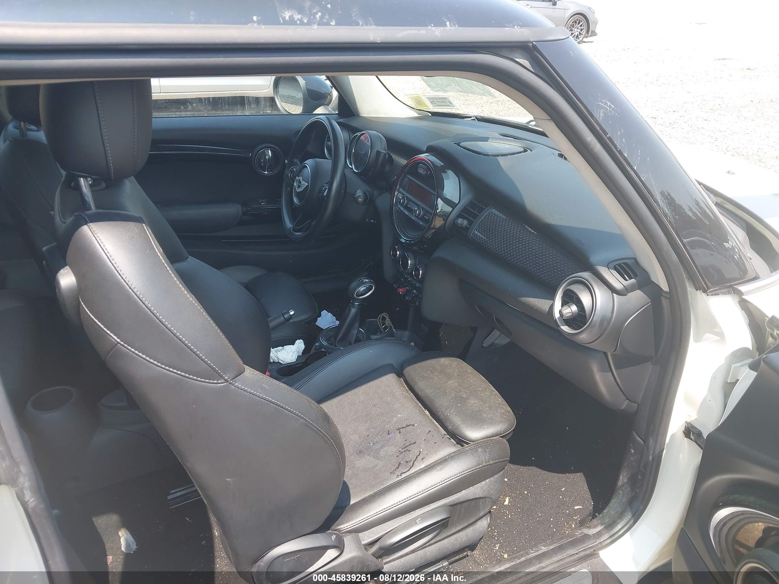 2014 Mini Hardtop Cooper S Белый vin: WMWXM7C57ET985452