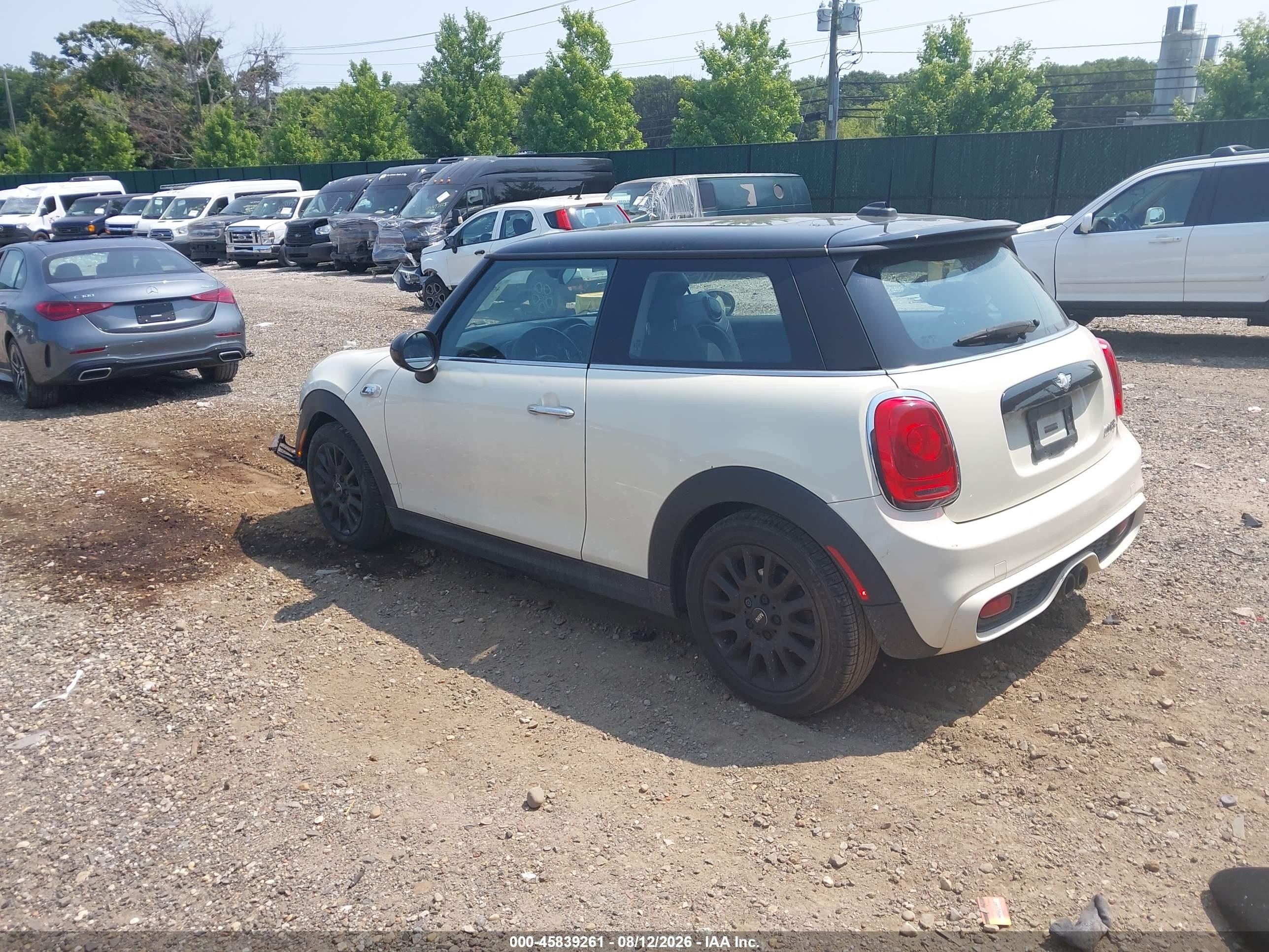 2014 Mini Hardtop Cooper S Белый vin: WMWXM7C57ET985452