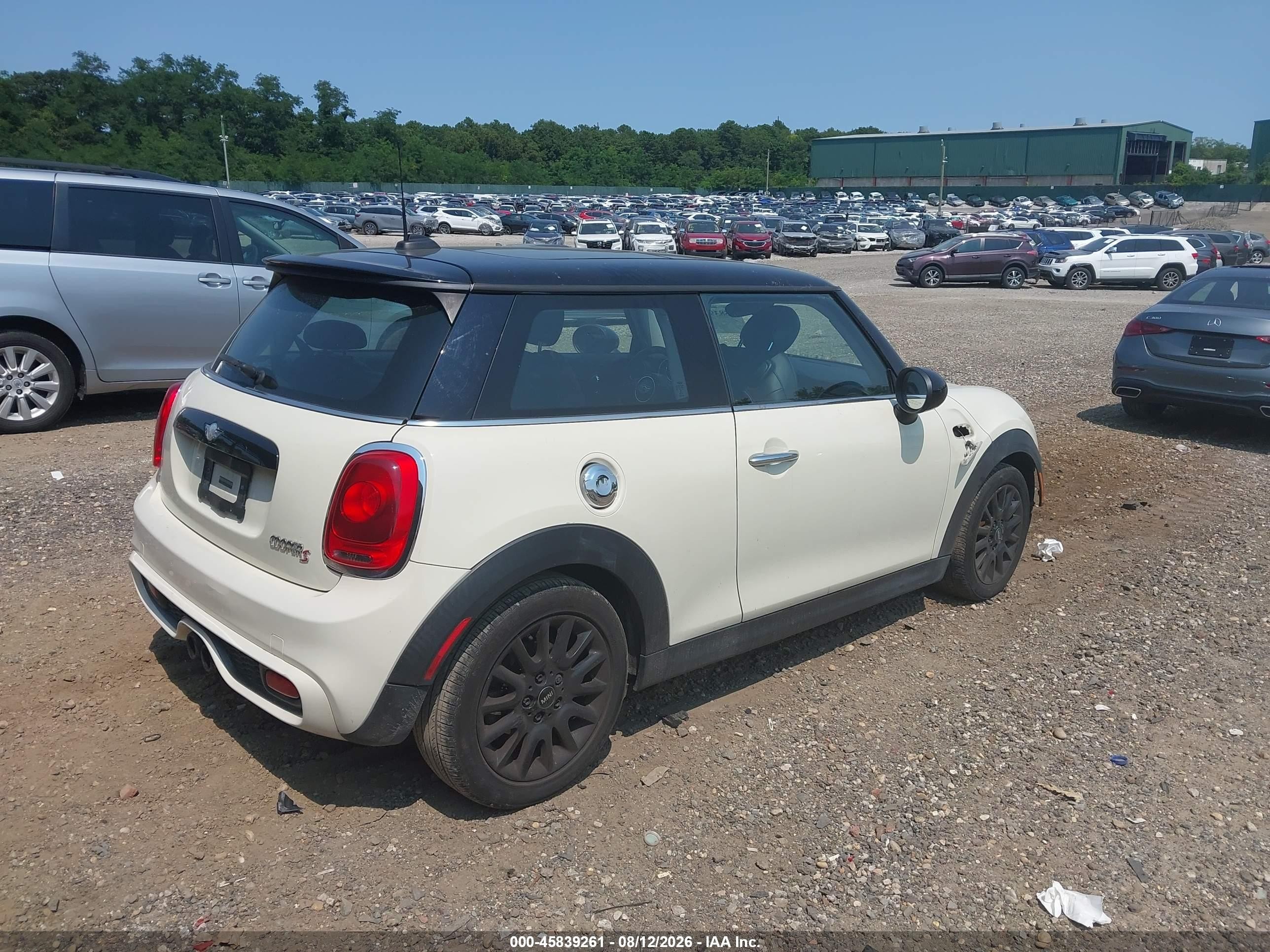 2014 Mini Hardtop Cooper S Белый vin: WMWXM7C57ET985452