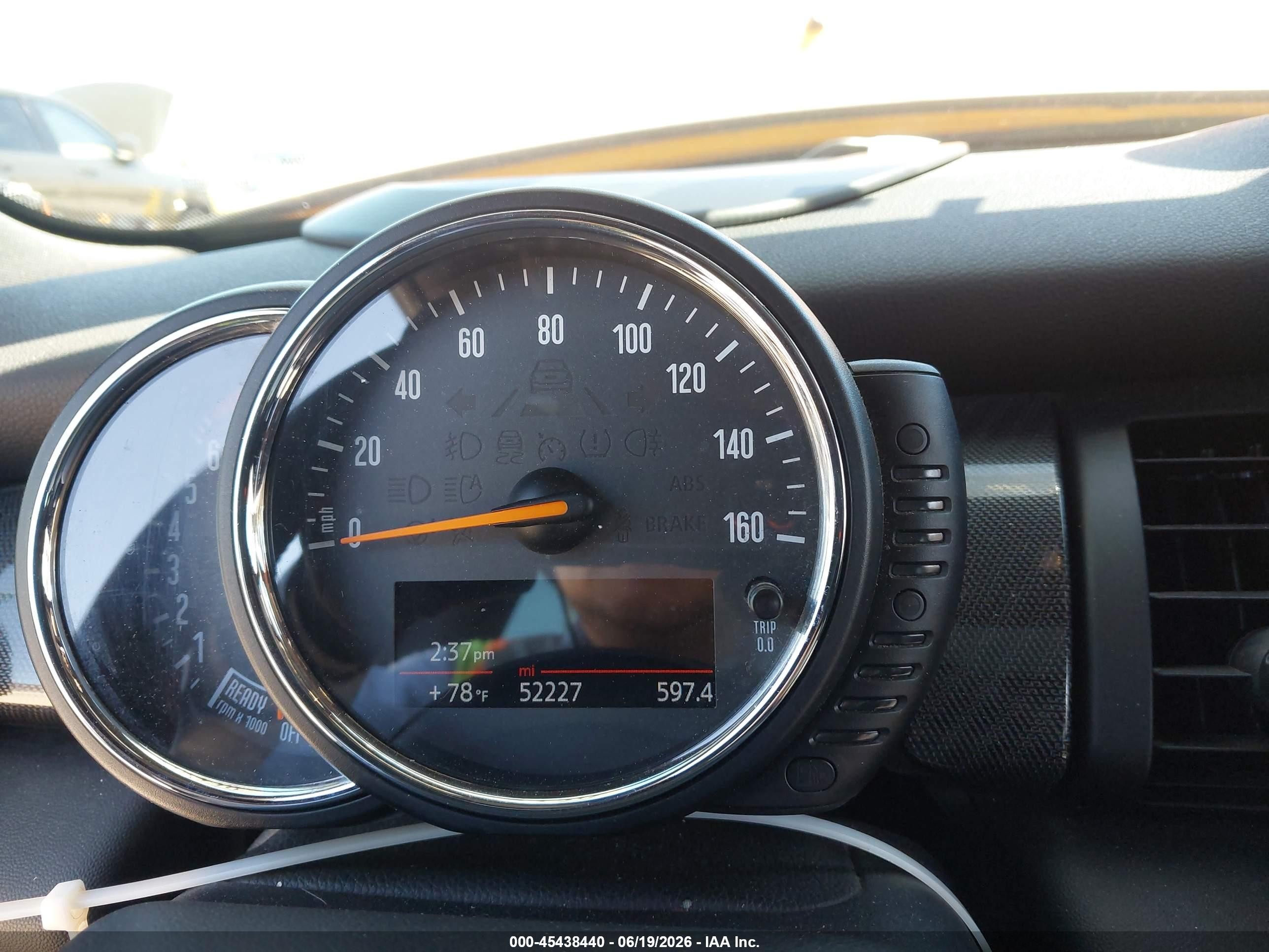 2014 Mini Hardtop Cooper S Yellow vin: WMWXM7C57ET987248