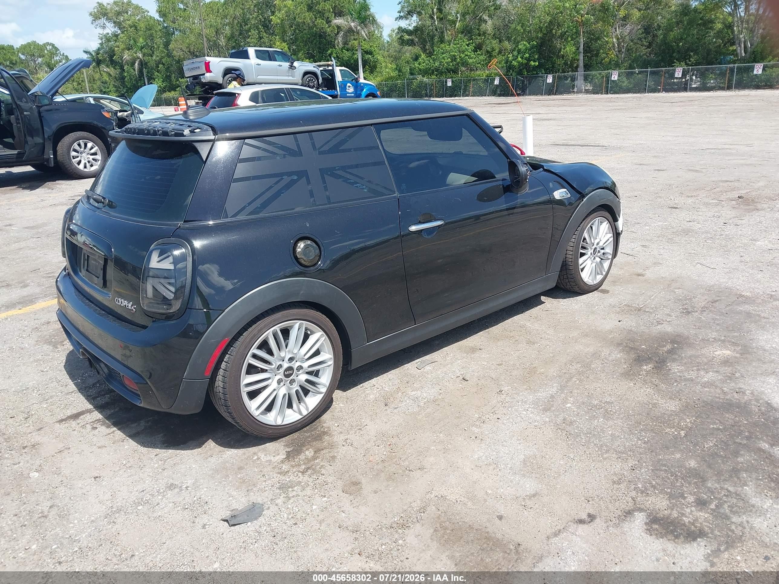 2014 Mini Hardtop Cooper S Black vin: WMWXM7C59ET970466