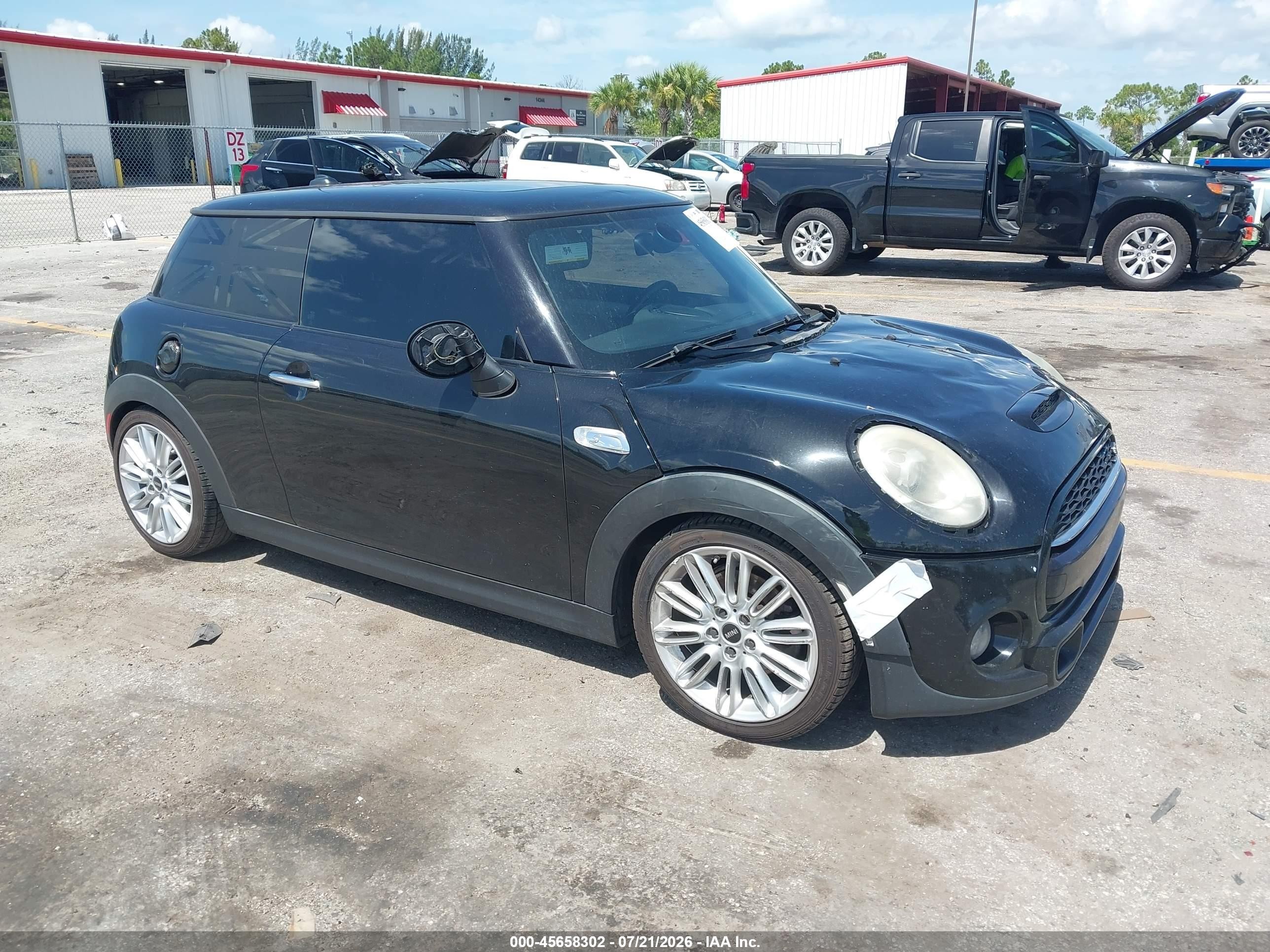 2014 Mini Hardtop Cooper S Black vin: WMWXM7C59ET970466
