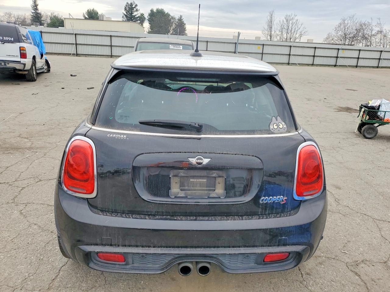 2014 Mini Cooper S Black vin: WMWXM7C5XET926590