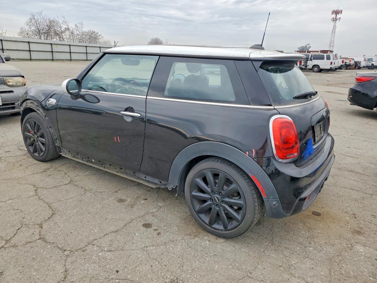 2014 Mini Cooper S Black vin: WMWXM7C5XET926590