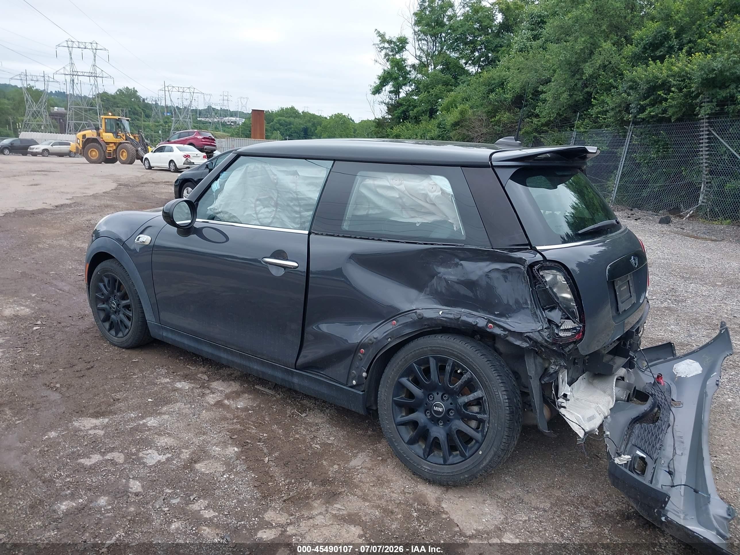 2014 Mini Hardtop Cooper S Gray vin: WMWXM7C5XET987910