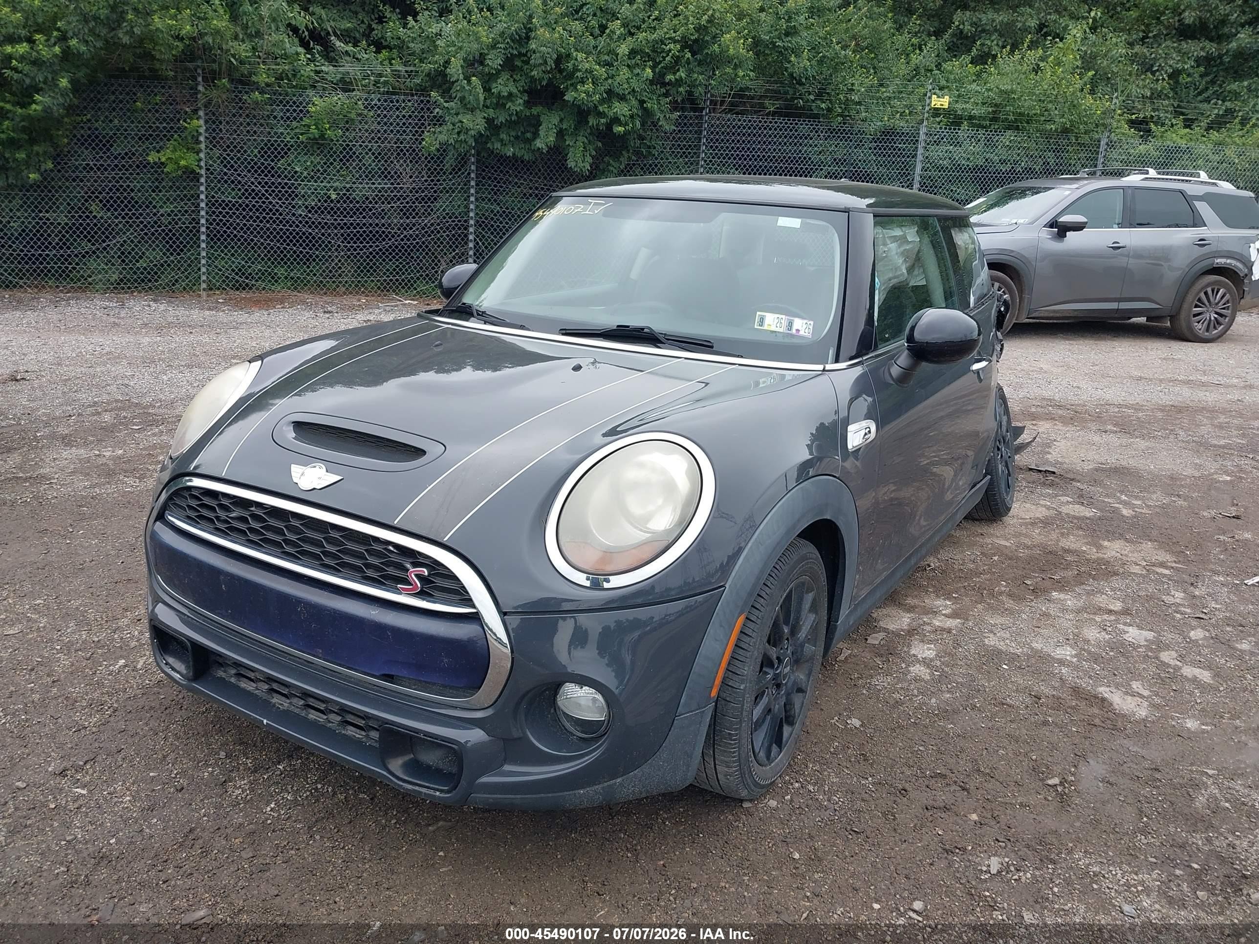 2014 Mini Hardtop Cooper S Gray vin: WMWXM7C5XET987910