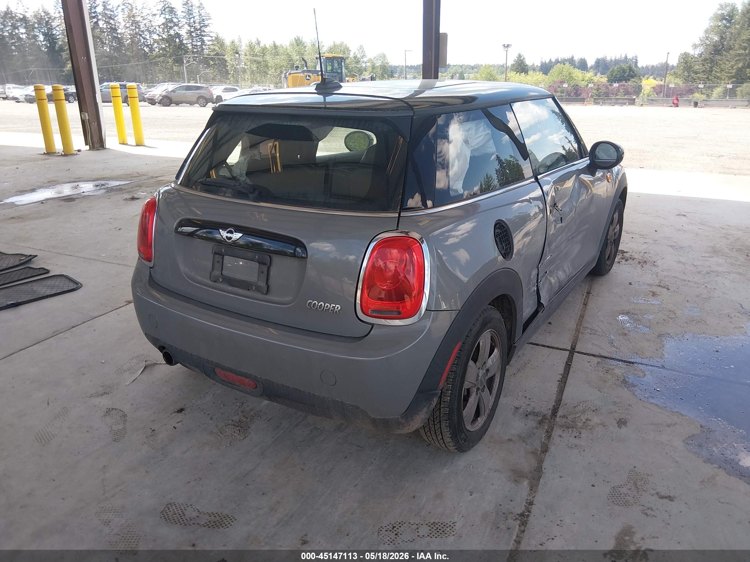 2016 Mini Hardtop Cooper Серый vin: WMWXP5C53G3B14338