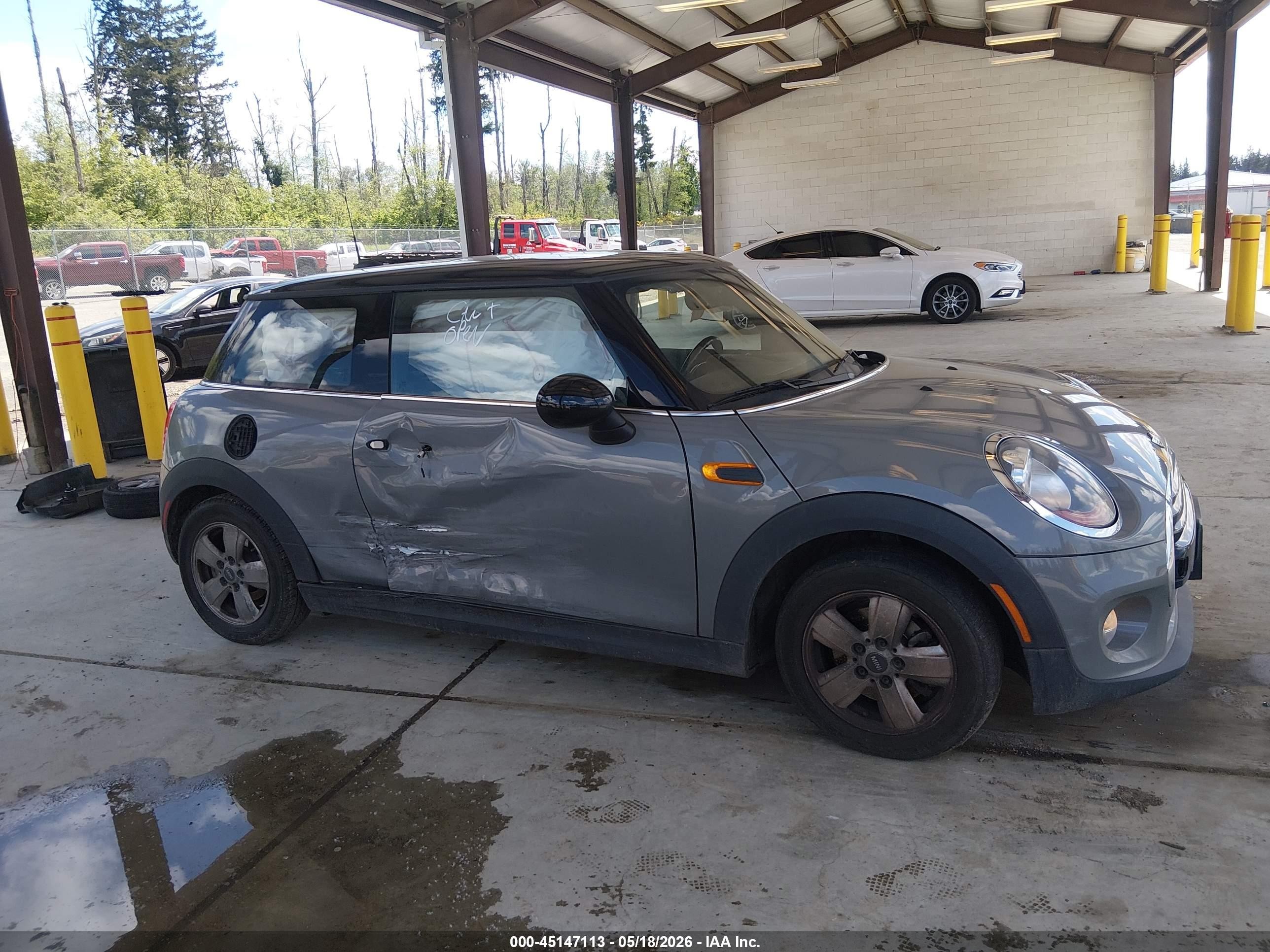 2016 Mini Hardtop Cooper Серый vin: WMWXP5C53G3B14338