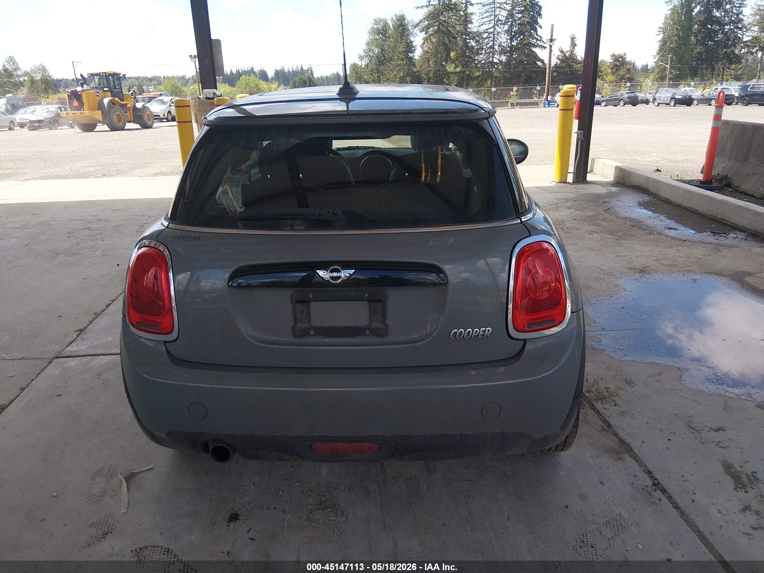 2016 Mini Hardtop Cooper Серый vin: WMWXP5C53G3B14338
