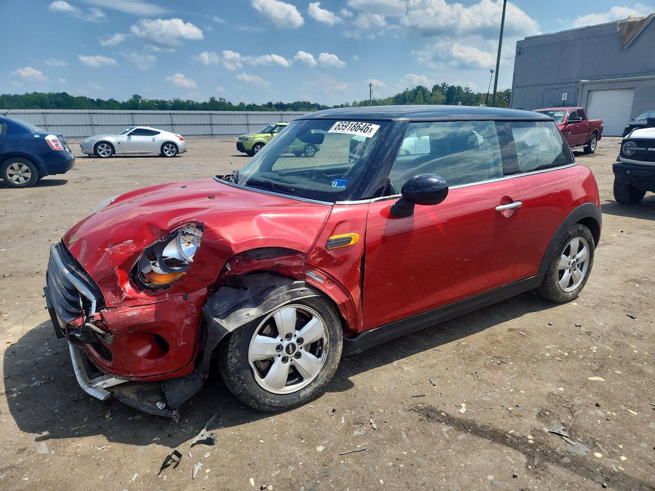 2016 Mini Cooper Красный vin: WMWXP5C58G2D70755