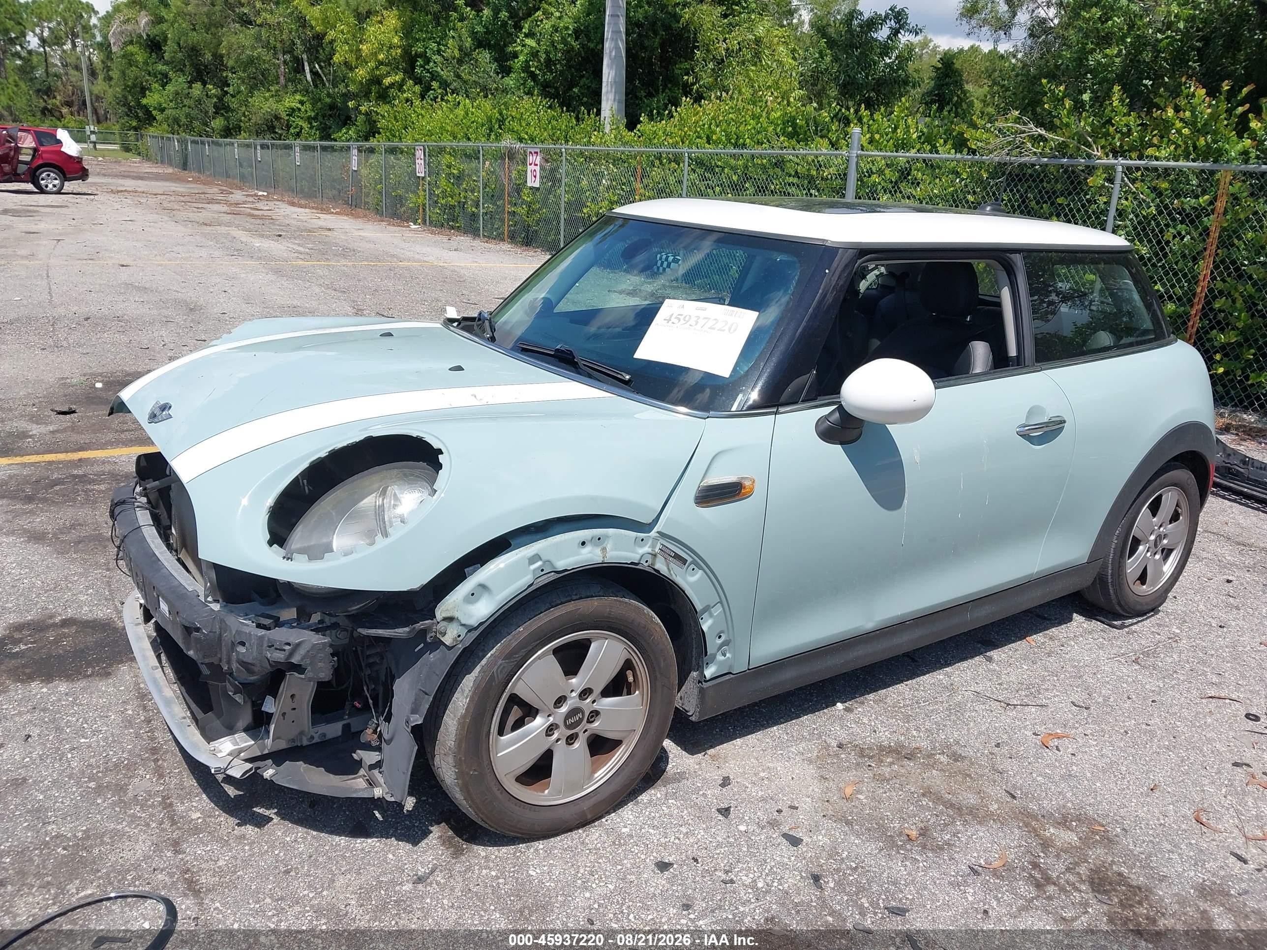 2018 Mini Hardtop Cooper/oxford Edition Teal vin: WMWXP5C58J2G63613