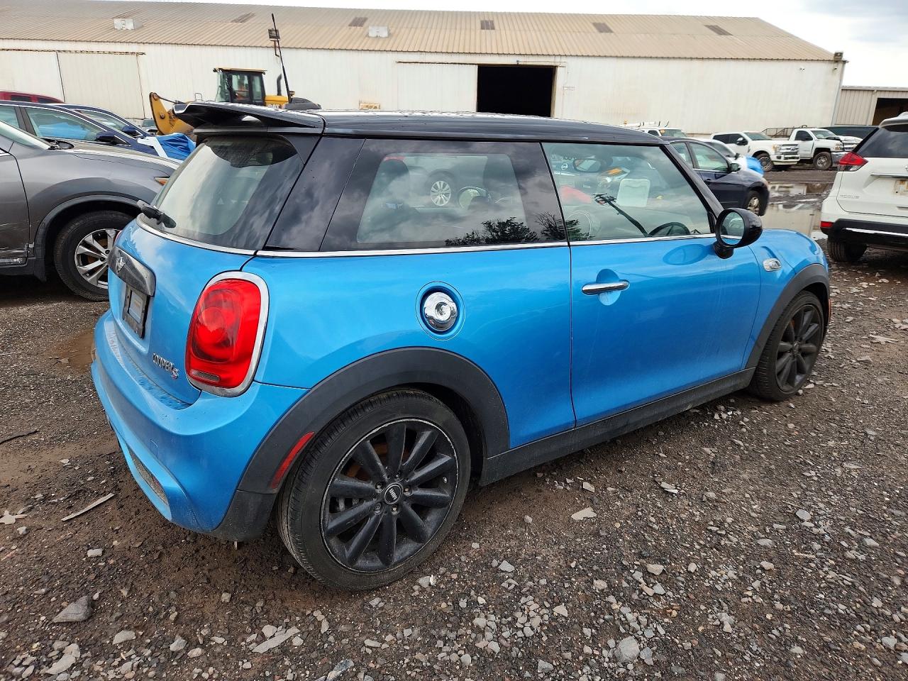 2015 Mini Cooper S Blue vin: WMWXP7C50F2A60643