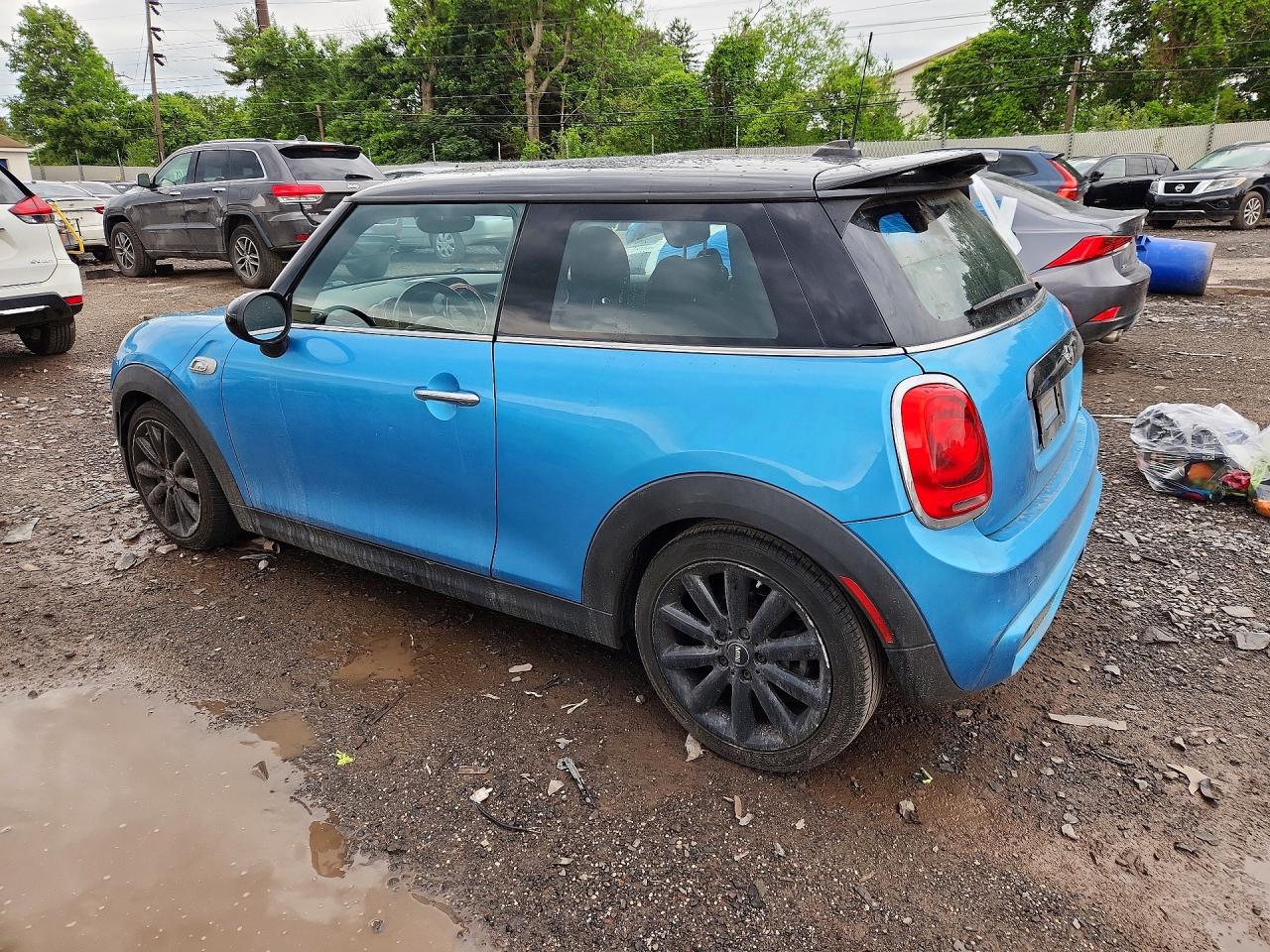 2015 Mini Cooper S Blue vin: WMWXP7C50F2A60643
