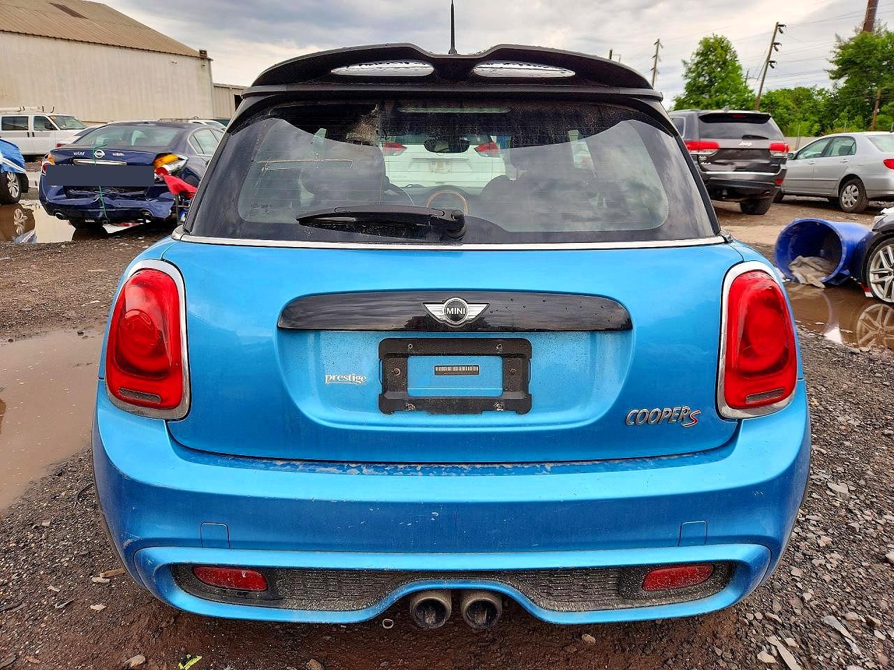 2015 Mini Cooper S Blue vin: WMWXP7C50F2A60643