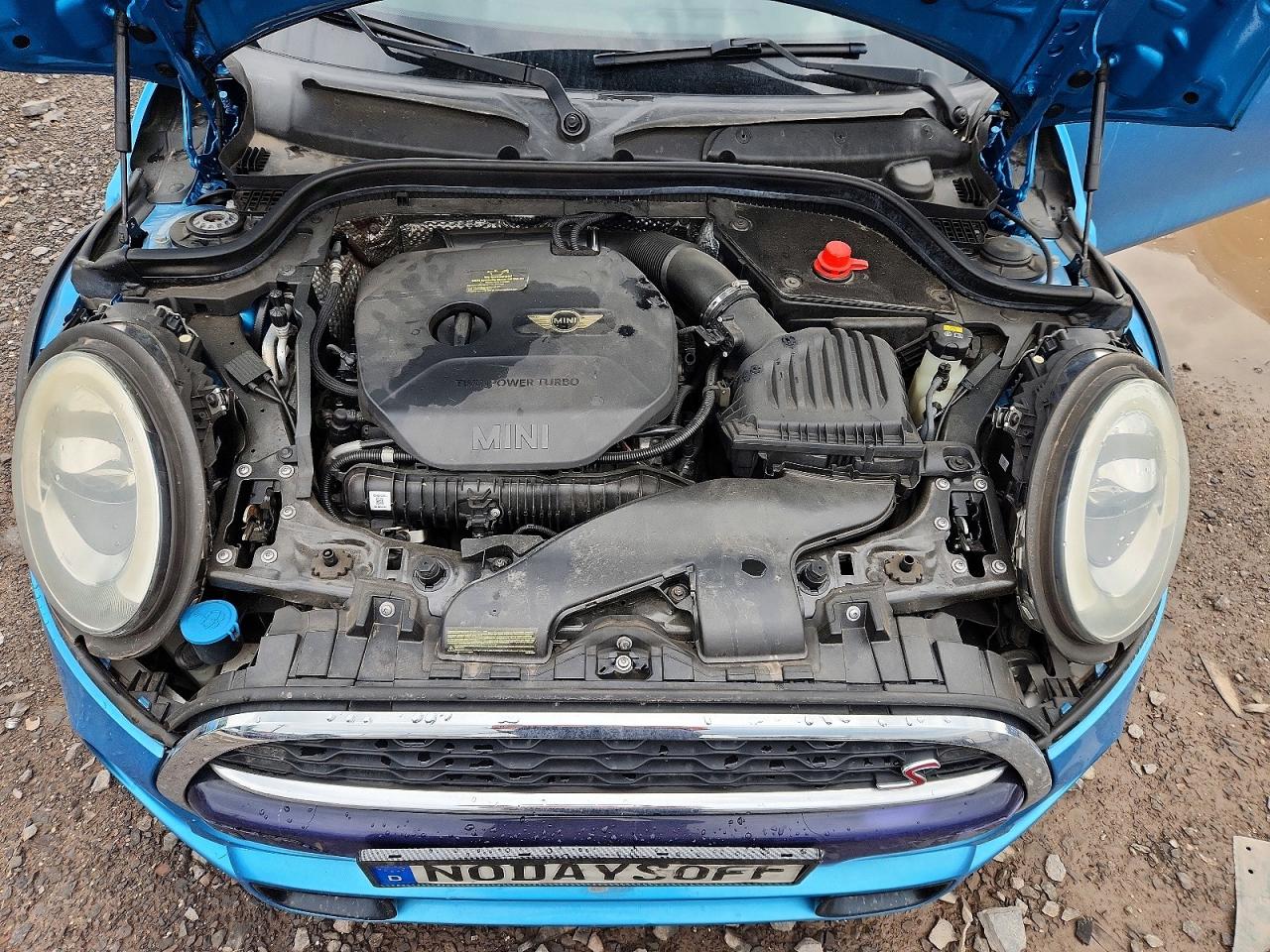 2015 Mini Cooper S Blue vin: WMWXP7C50F2A60643