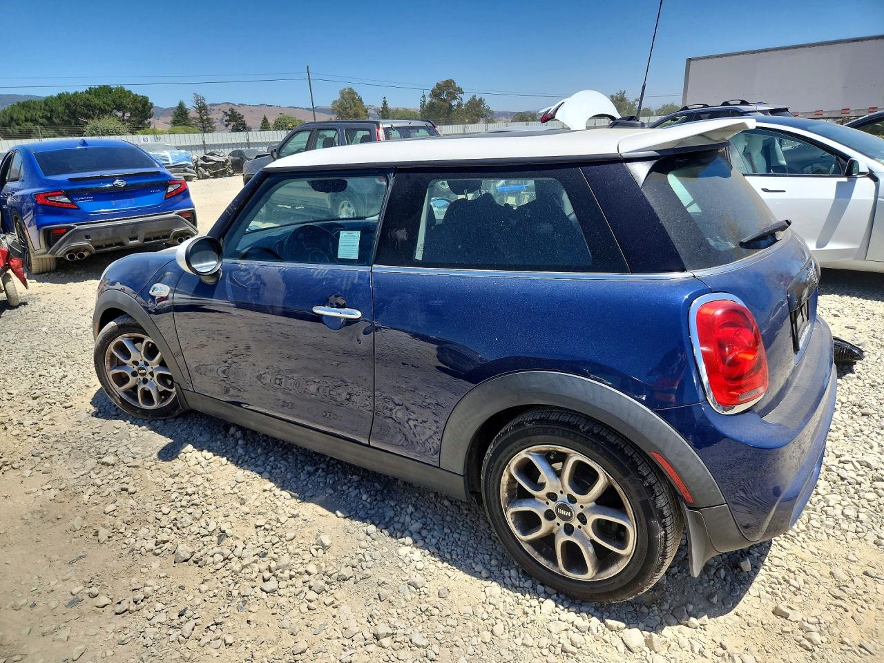 2015 Mini Cooper S Blue vin: WMWXP7C50FT740842