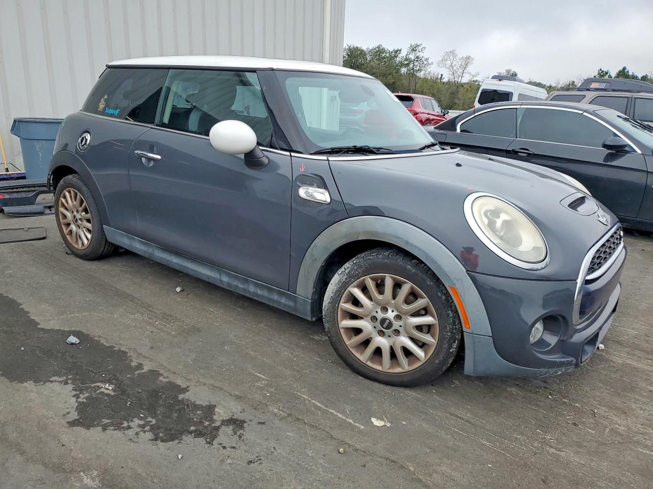 2015 Mini Cooper S Серый vin: WMWXP7C51F2A35511