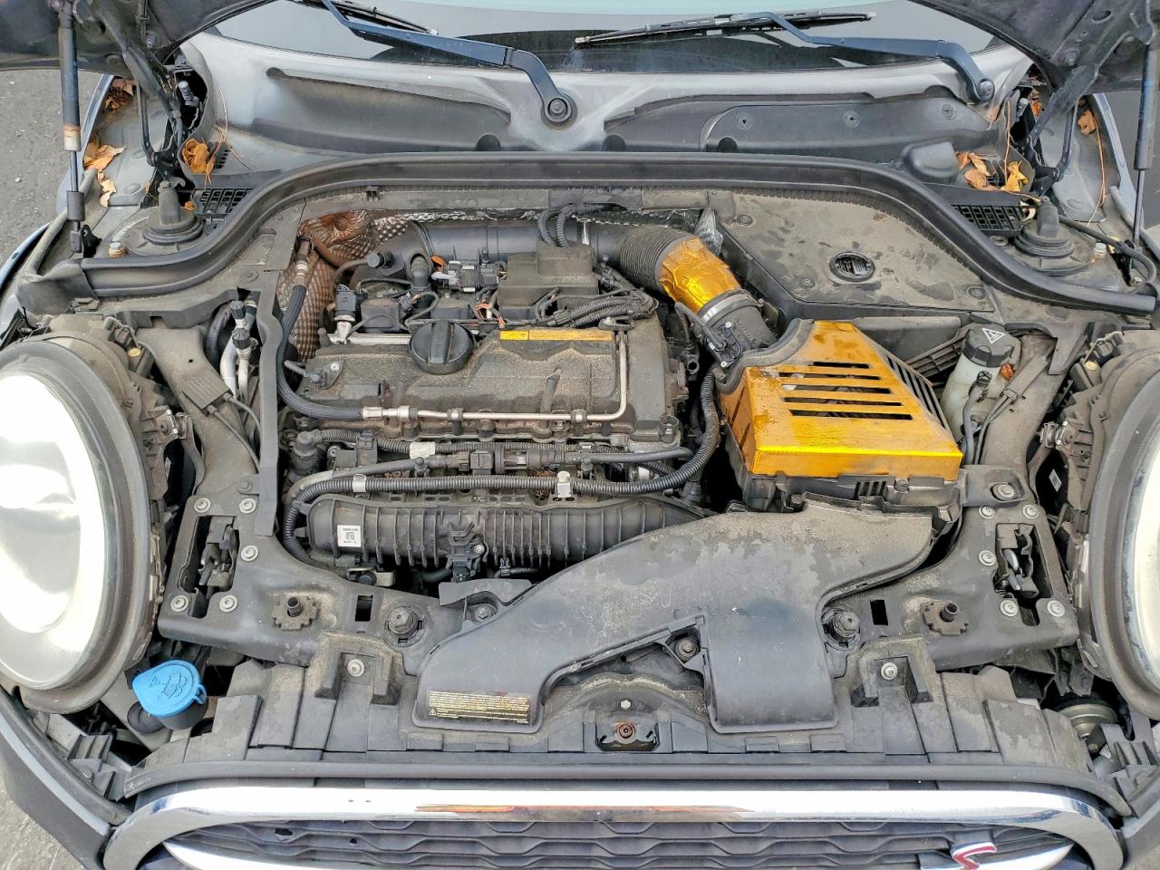 2015 Mini Cooper S Серый vin: WMWXP7C51F2A35511