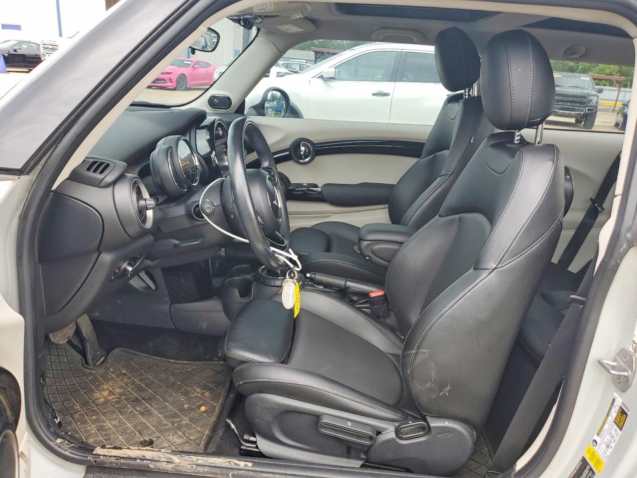 2015 Mini Cooper S White vin: WMWXP7C51F2A42345