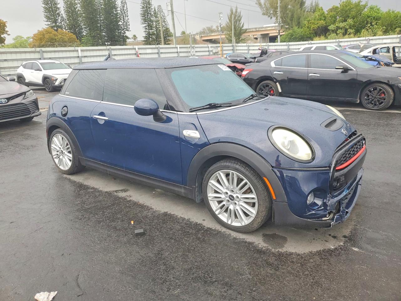 2015 Mini Cooper S Blue vin: WMWXP7C51F2A60649