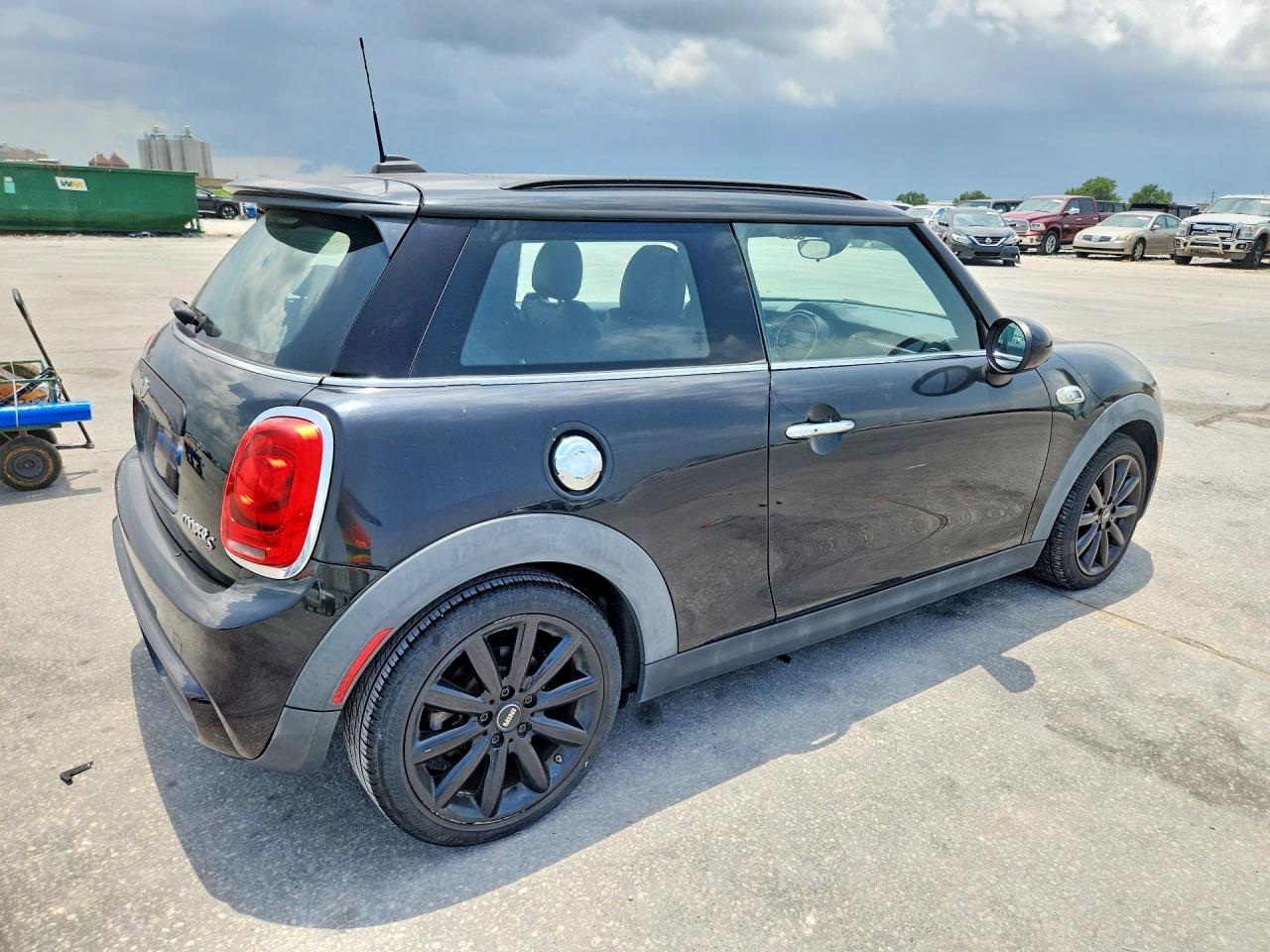 2015 Mini Cooper S Black vin: WMWXP7C52F2A60885