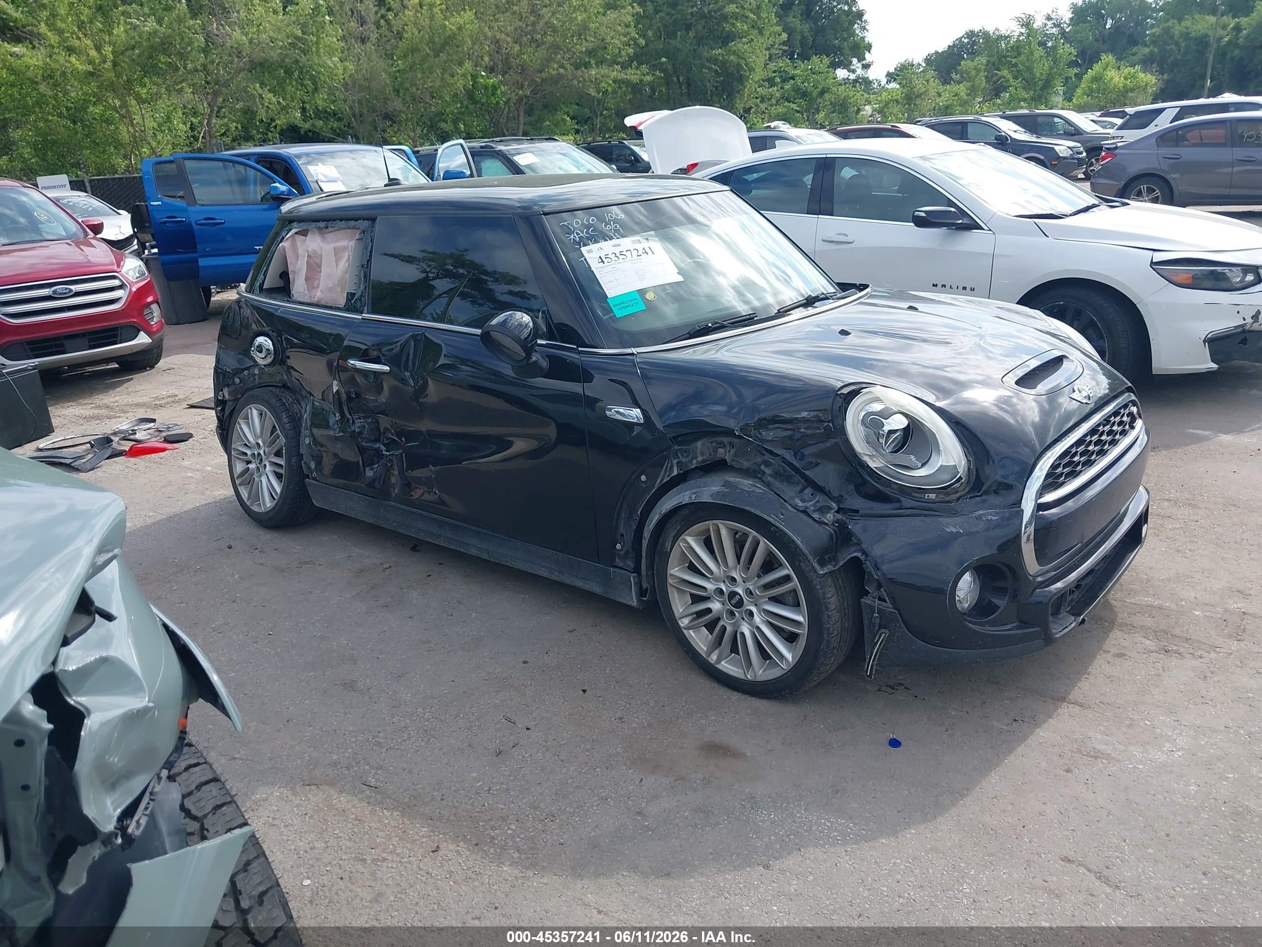 2015 Mini Hardtop Cooper S Black vin: WMWXP7C52F2A61163