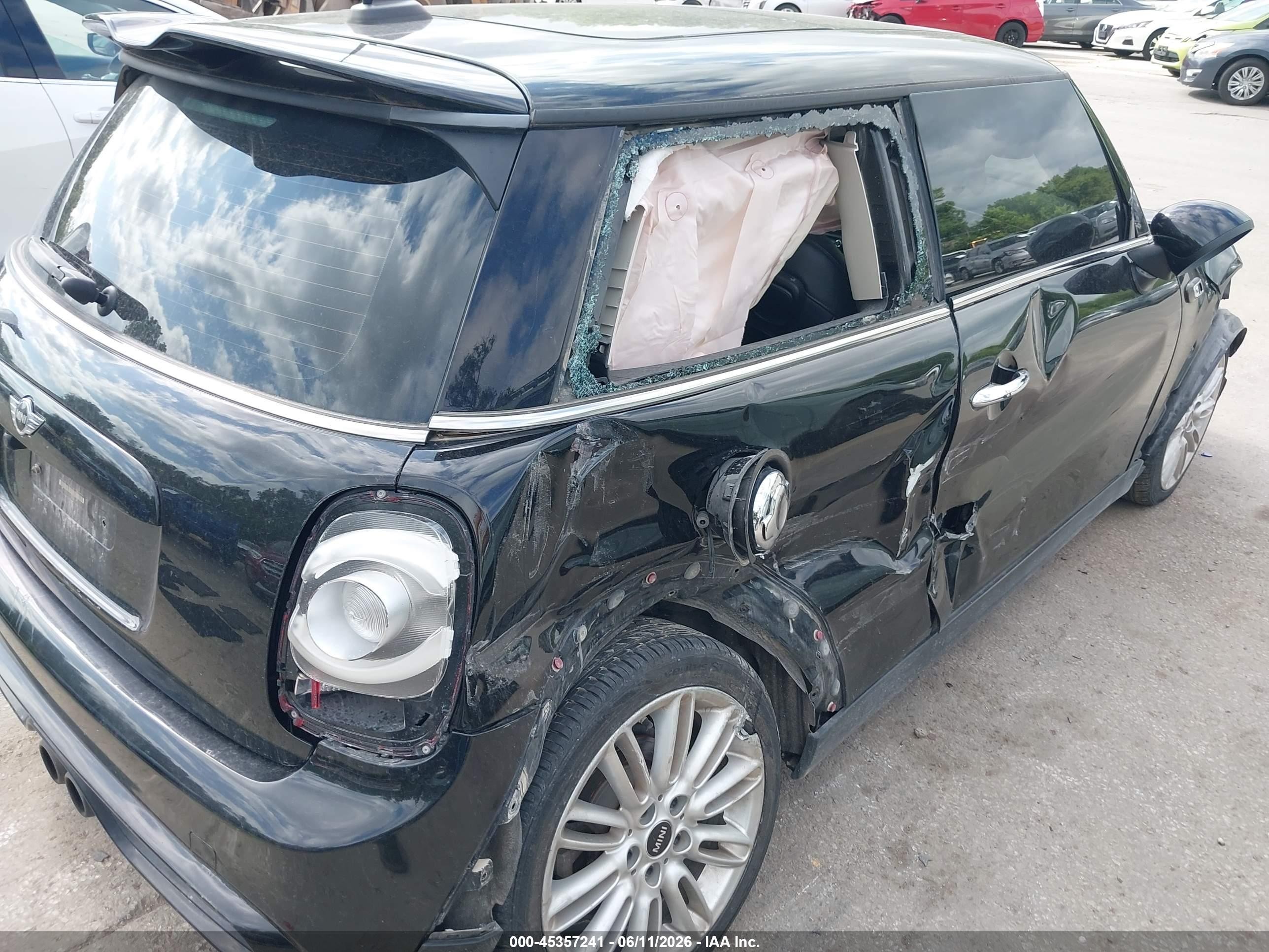 2015 Mini Hardtop Cooper S Black vin: WMWXP7C52F2A61163