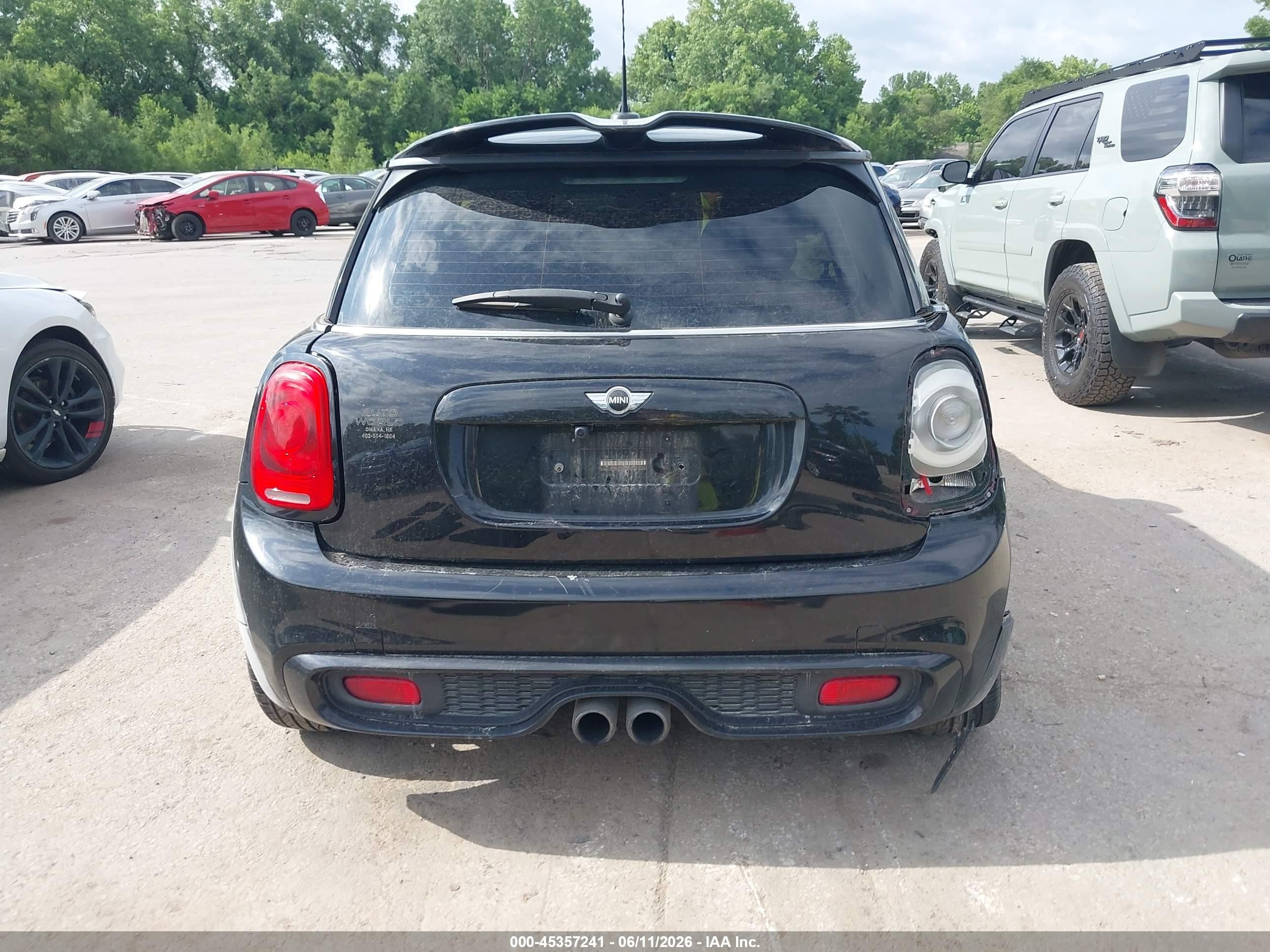 2015 Mini Hardtop Cooper S Black vin: WMWXP7C52F2A61163