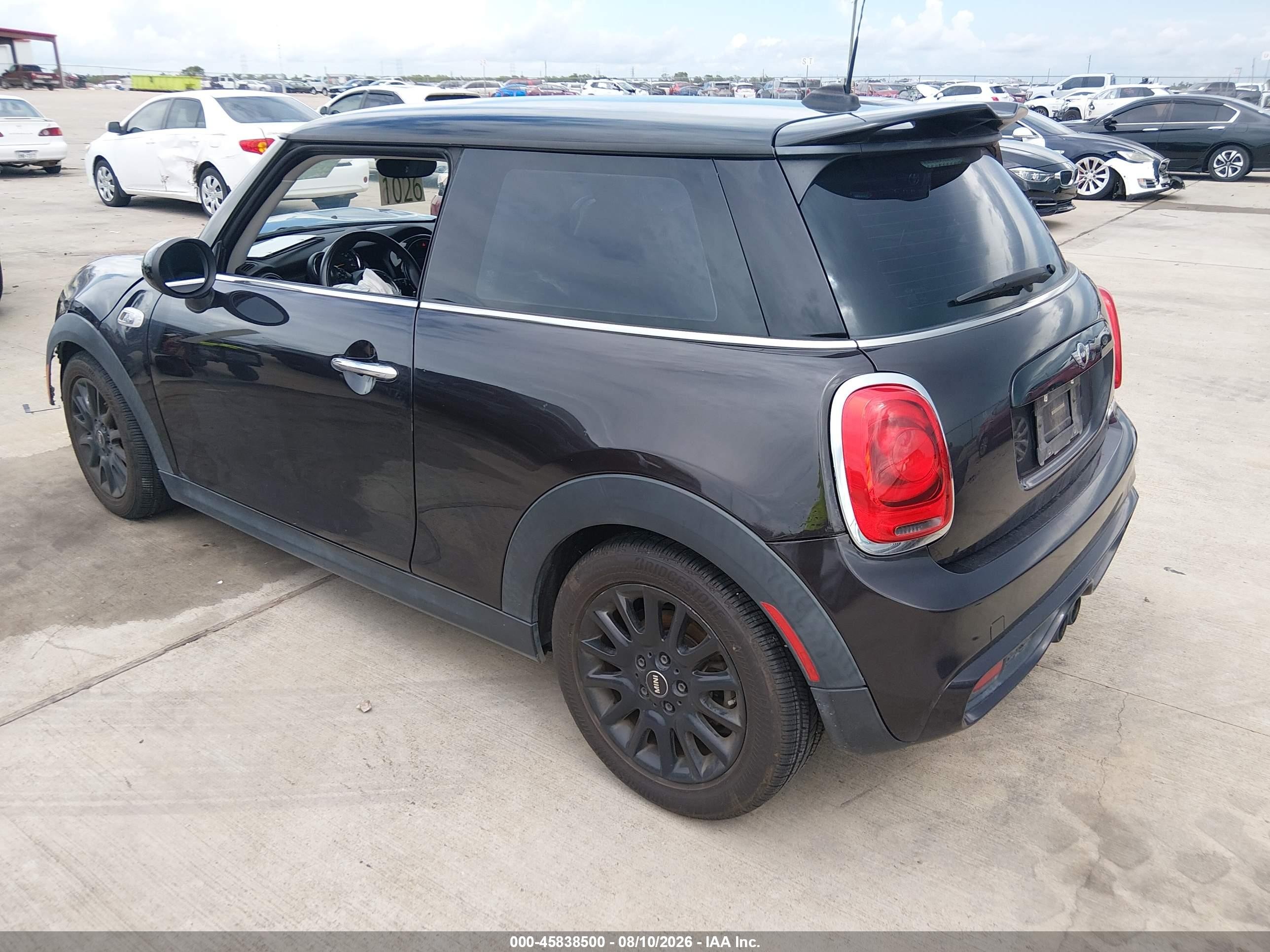 2015 Mini Hardtop Cooper S Черный vin: WMWXP7C53F2A34151