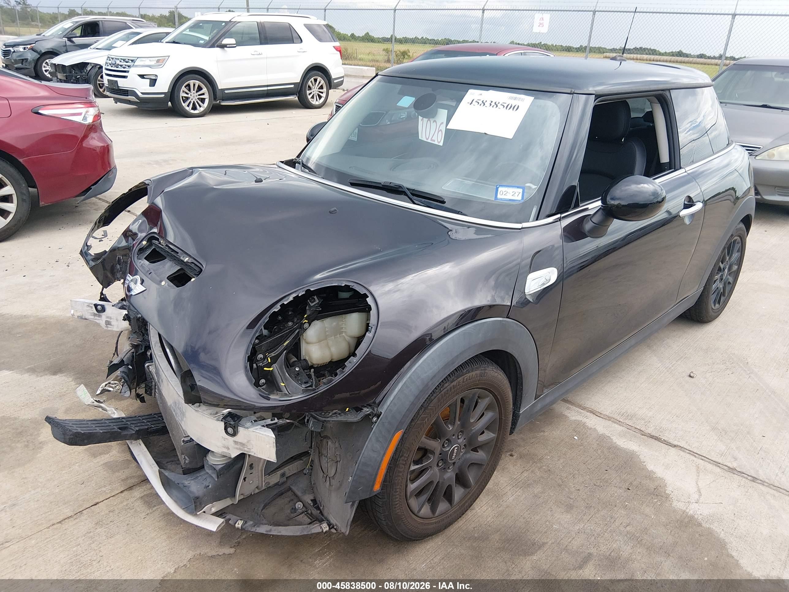 2015 Mini Hardtop Cooper S Черный vin: WMWXP7C53F2A34151