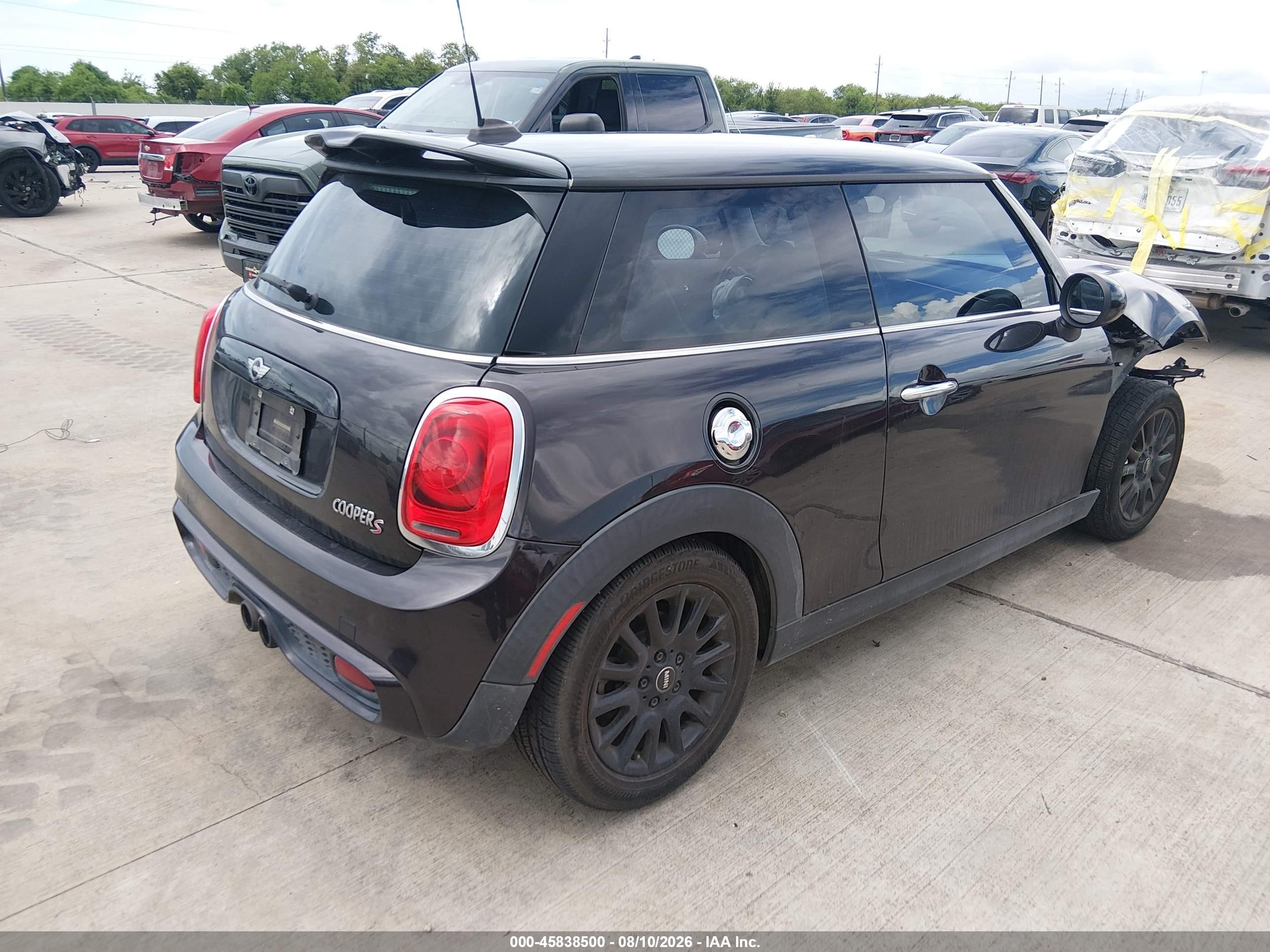 2015 Mini Hardtop Cooper S Черный vin: WMWXP7C53F2A34151