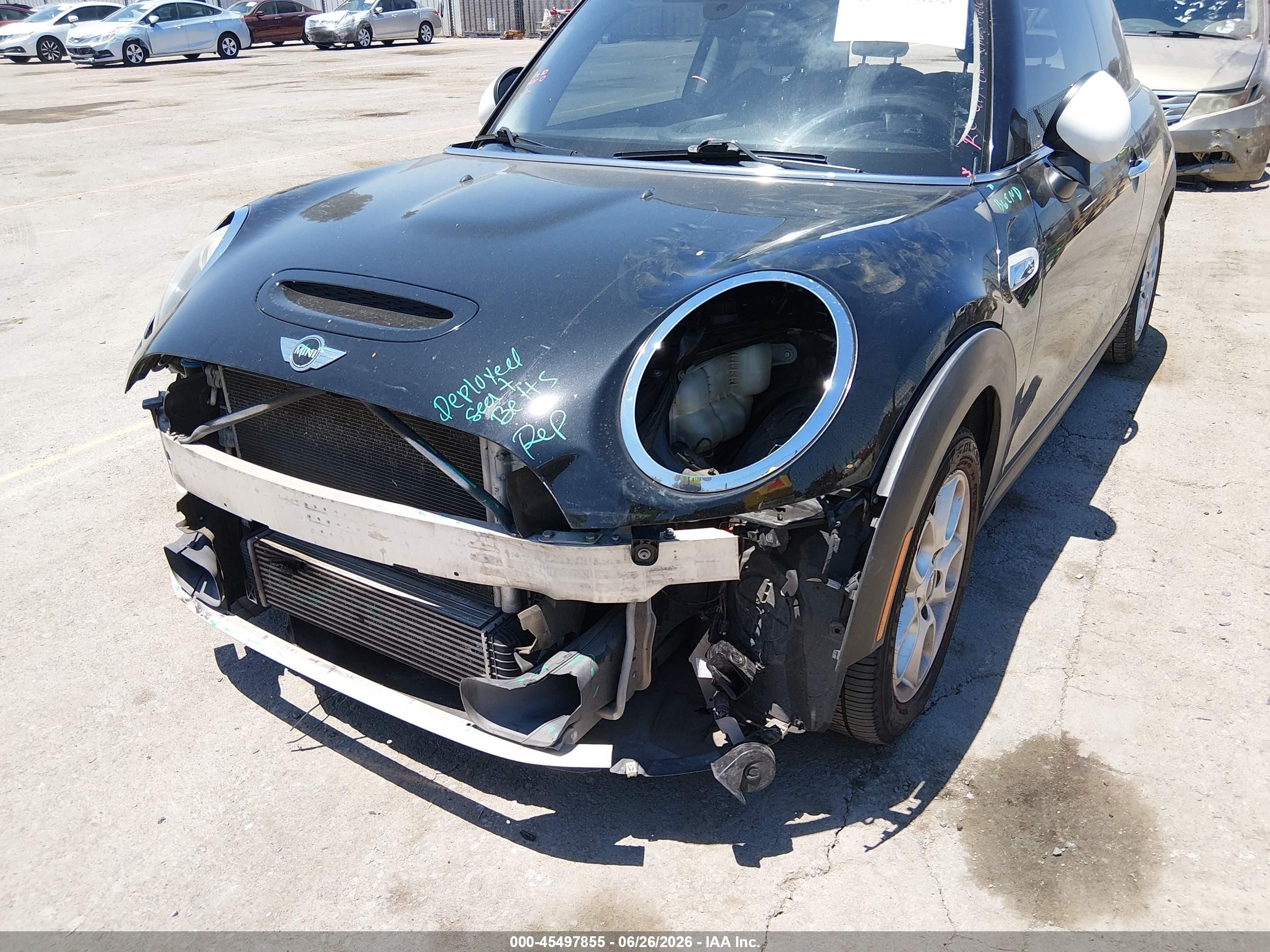 2015 Mini Hardtop Cooper S Black vin: WMWXP7C53F2A37177