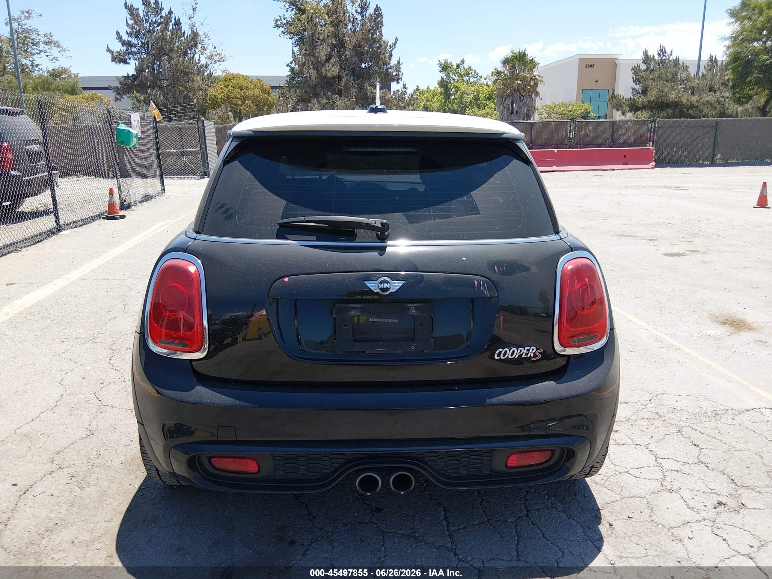 2015 Mini Hardtop Cooper S Black vin: WMWXP7C53F2A37177