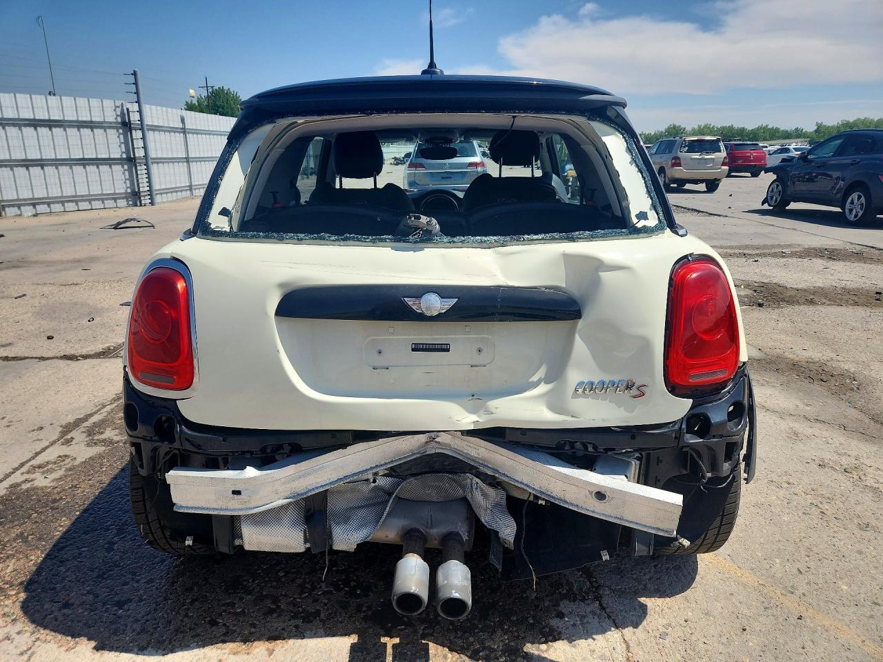 2015 Mini Cooper S Кремовый vin: WMWXP7C53F2A39642