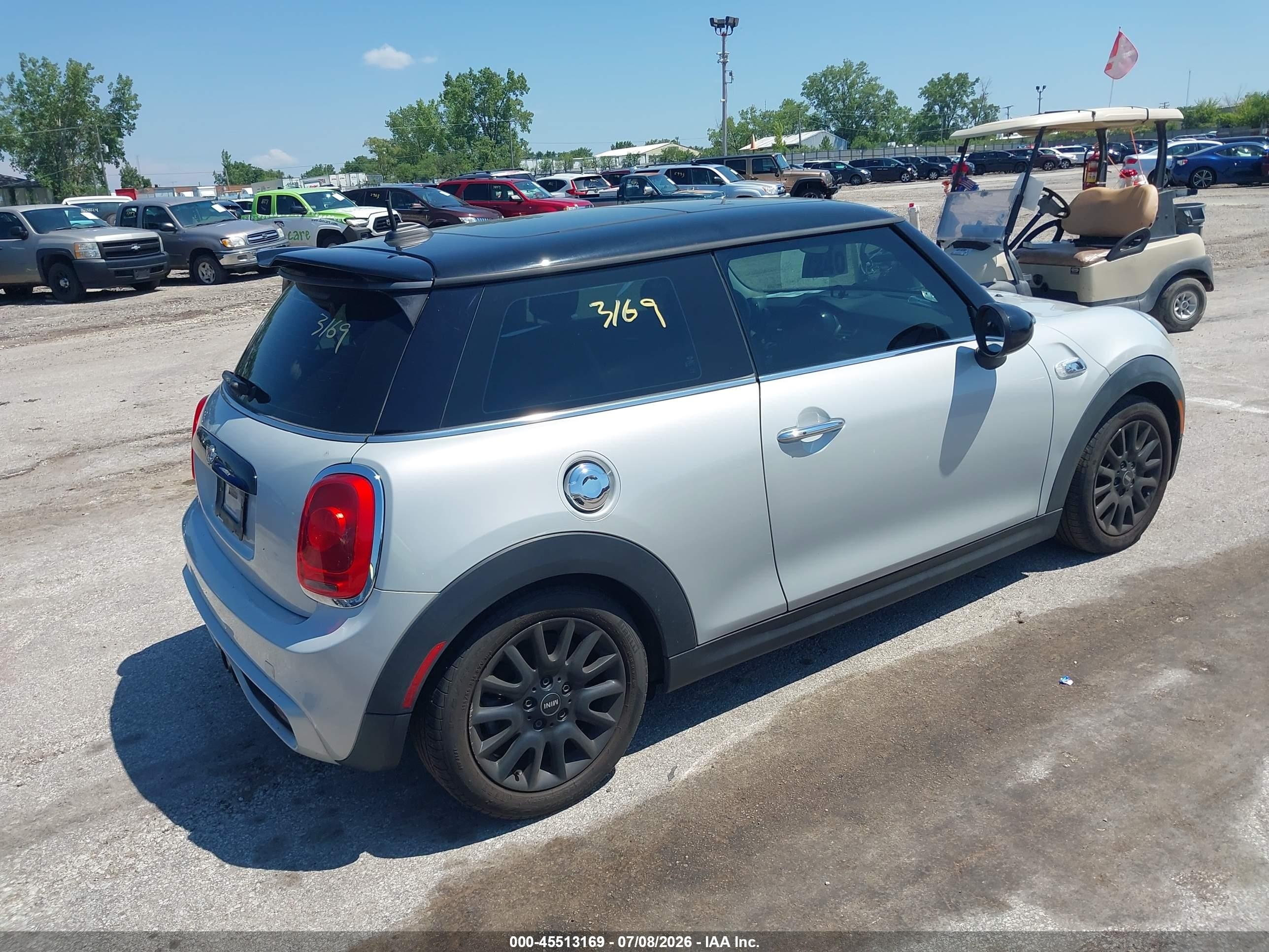 2015 Mini Hardtop Cooper S Silver vin: WMWXP7C53F2A39818