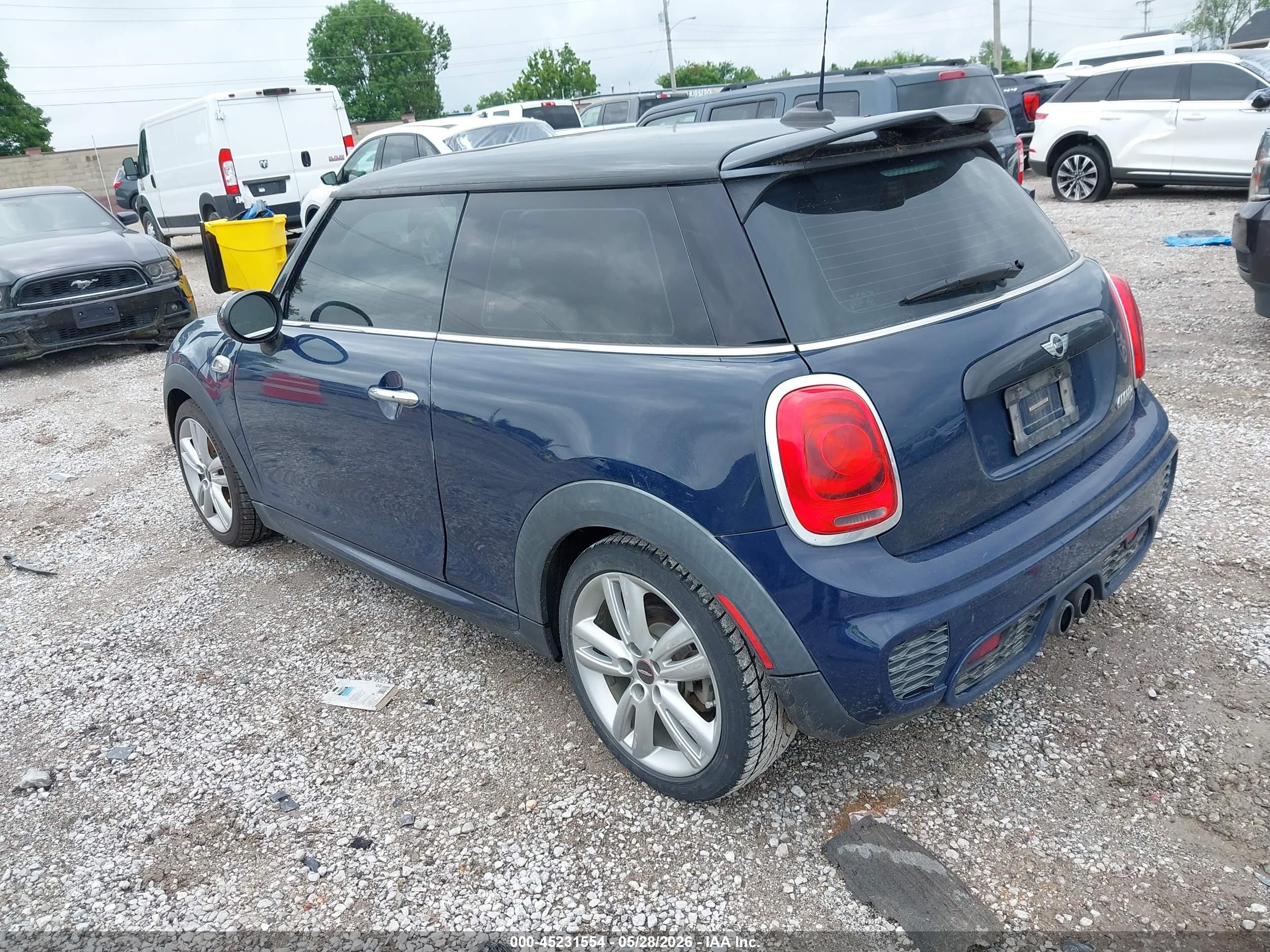 2015 Mini Hardtop Cooper S Blue vin: WMWXP7C53F2A40970