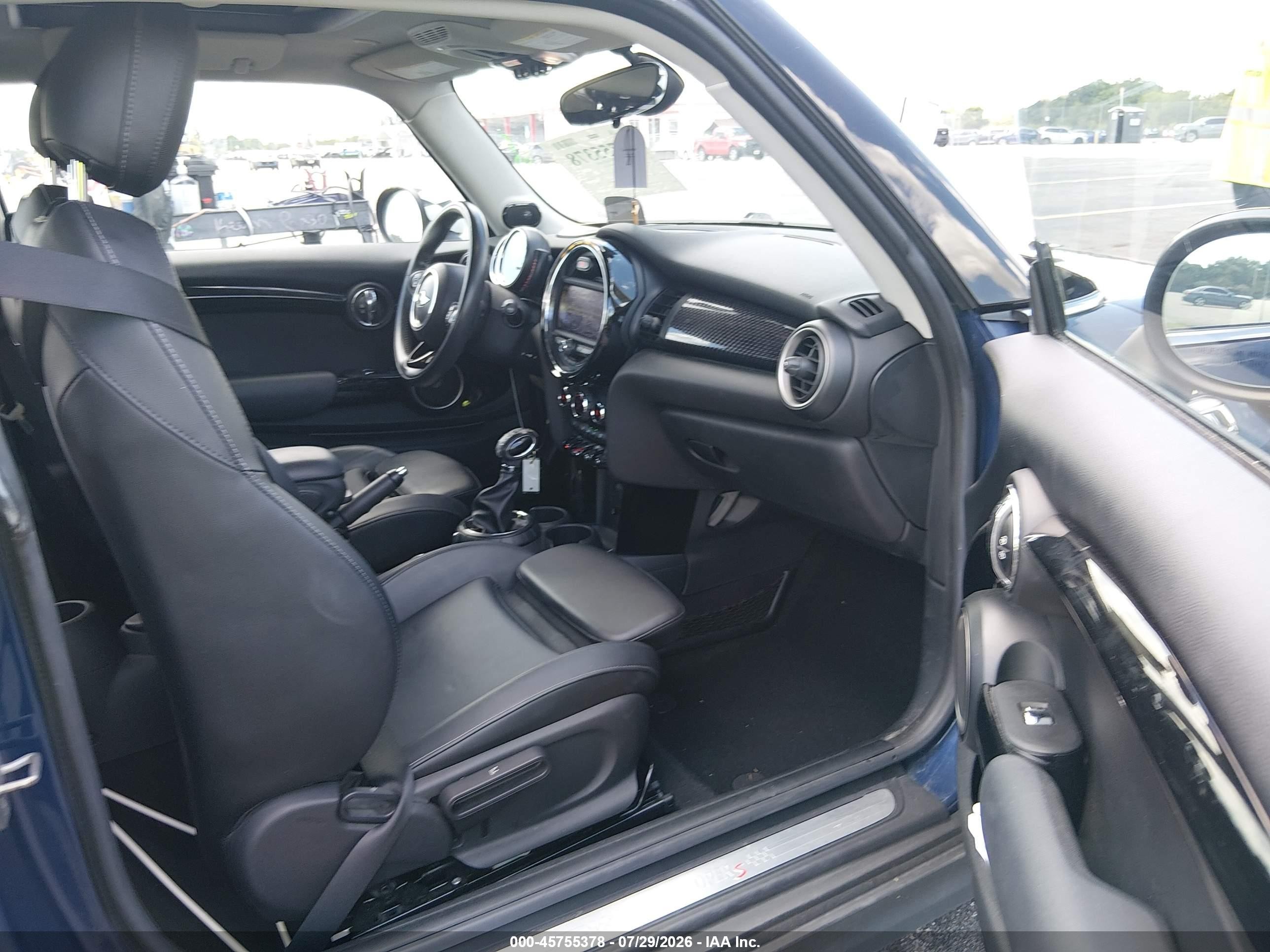 2015 Mini Hardtop Cooper S Blue vin: WMWXP7C54F2A34448
