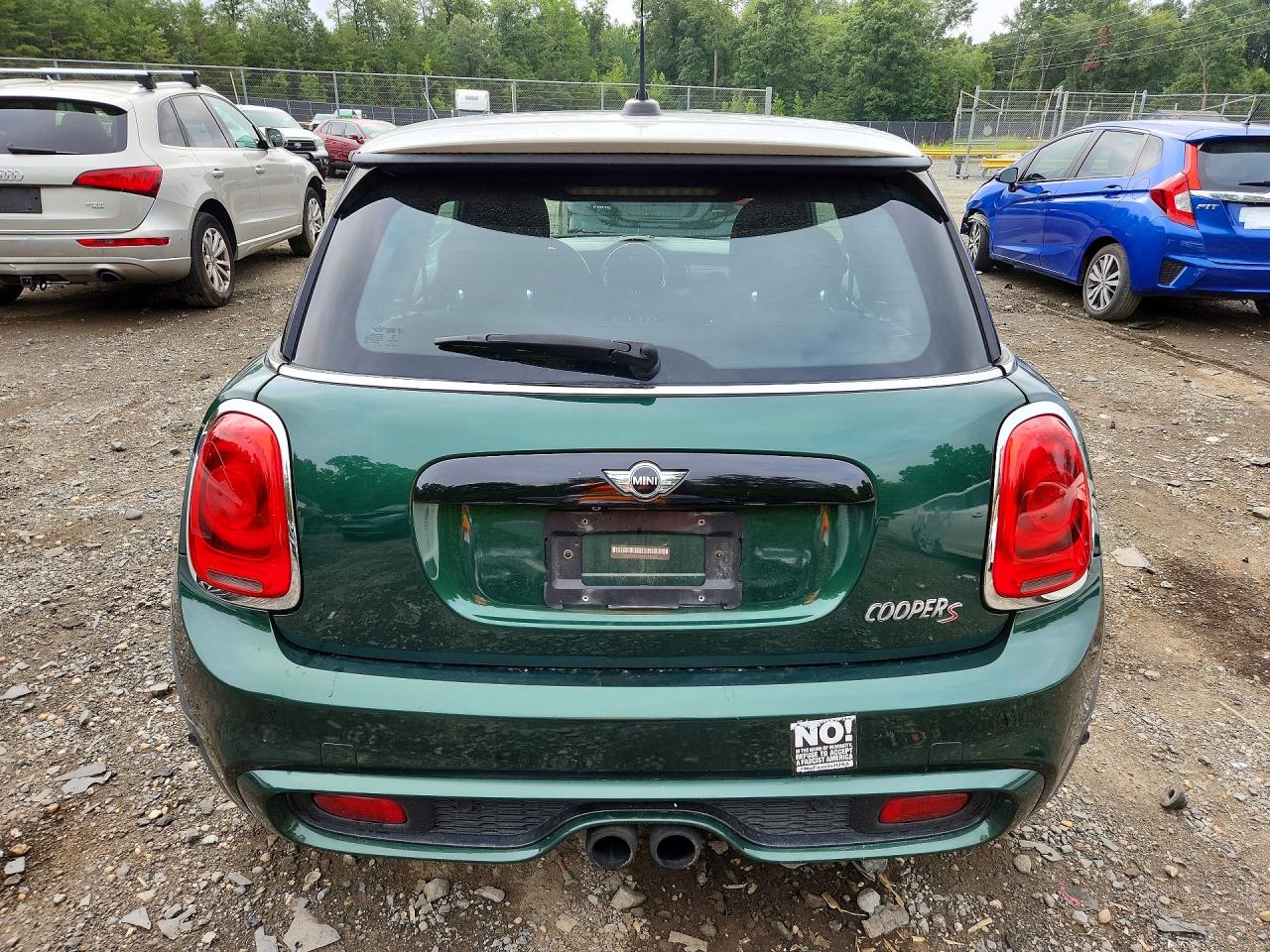 2016 Mini Cooper S Green vin: WMWXP7C54G2A42759