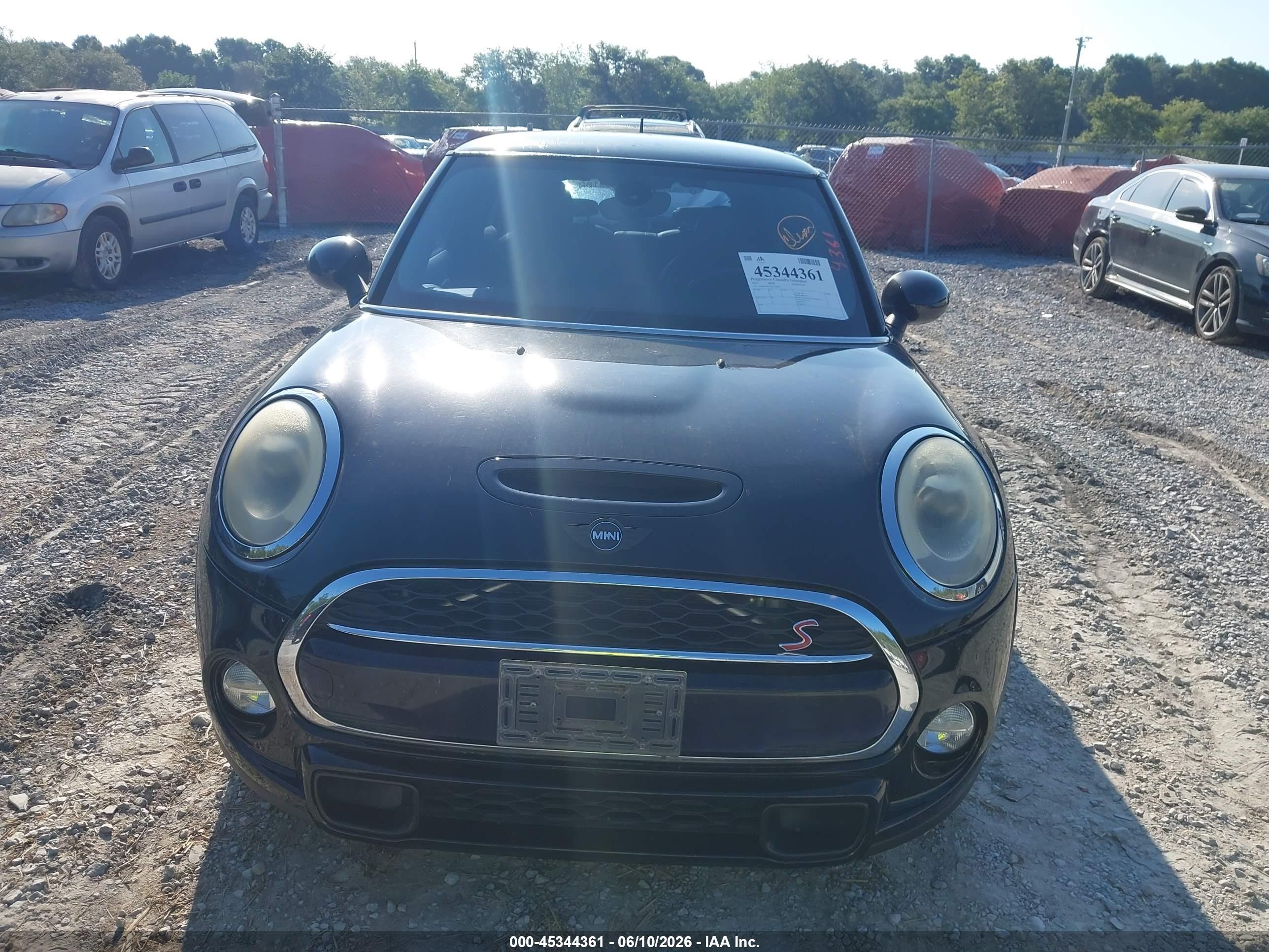 2015 Mini Hardtop Cooper S Black vin: WMWXP7C55F2A58371