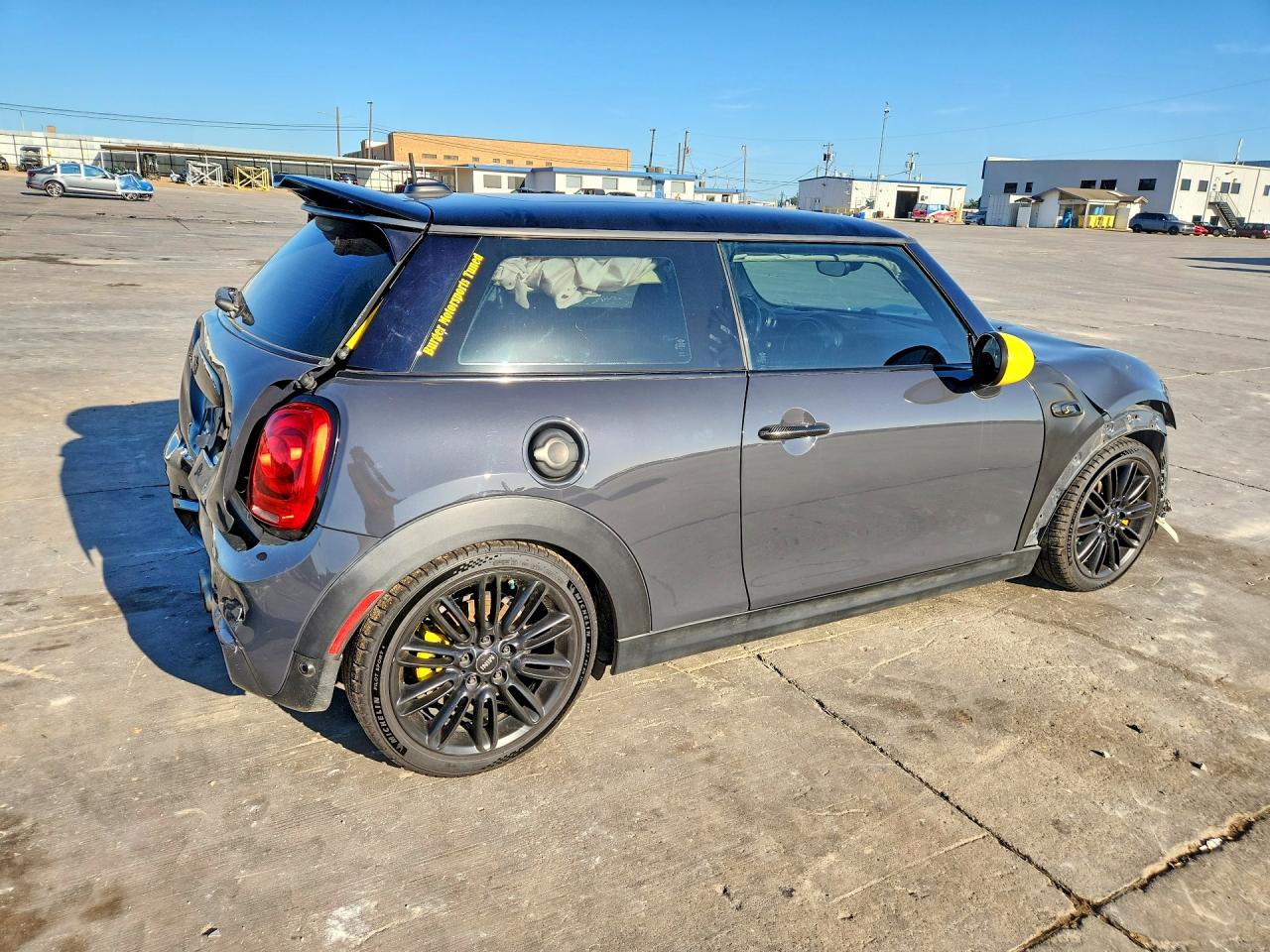 2015 Mini Cooper S Серый vin: WMWXP7C55F2C60143