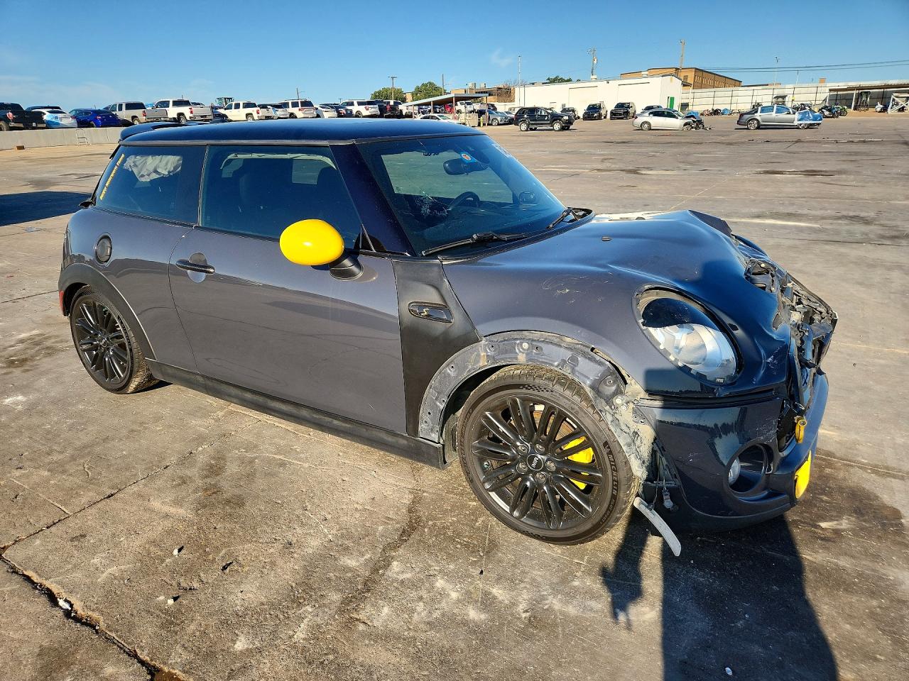 2015 Mini Cooper S Серый vin: WMWXP7C55F2C60143