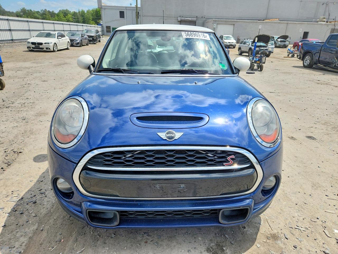 2015 Mini Cooper S Синий vin: WMWXP7C56F2A33995