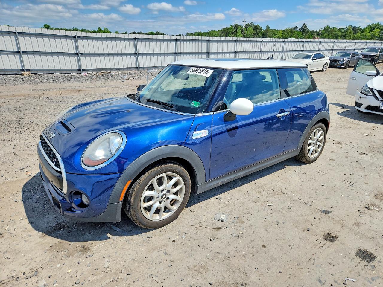2015 Mini Cooper S Blue vin: WMWXP7C56F2A33995