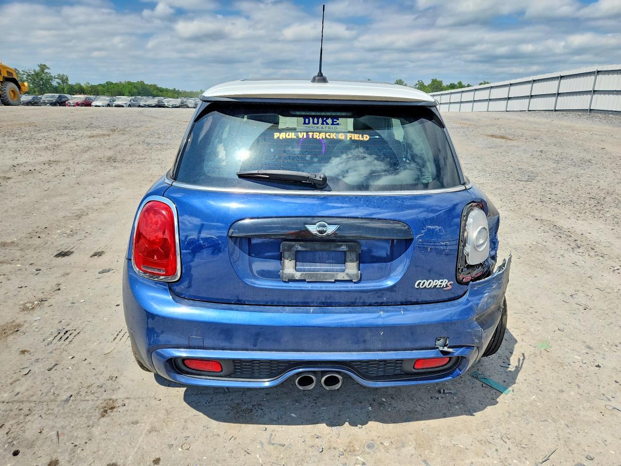 2015 Mini Cooper S Синий vin: WMWXP7C56F2A33995