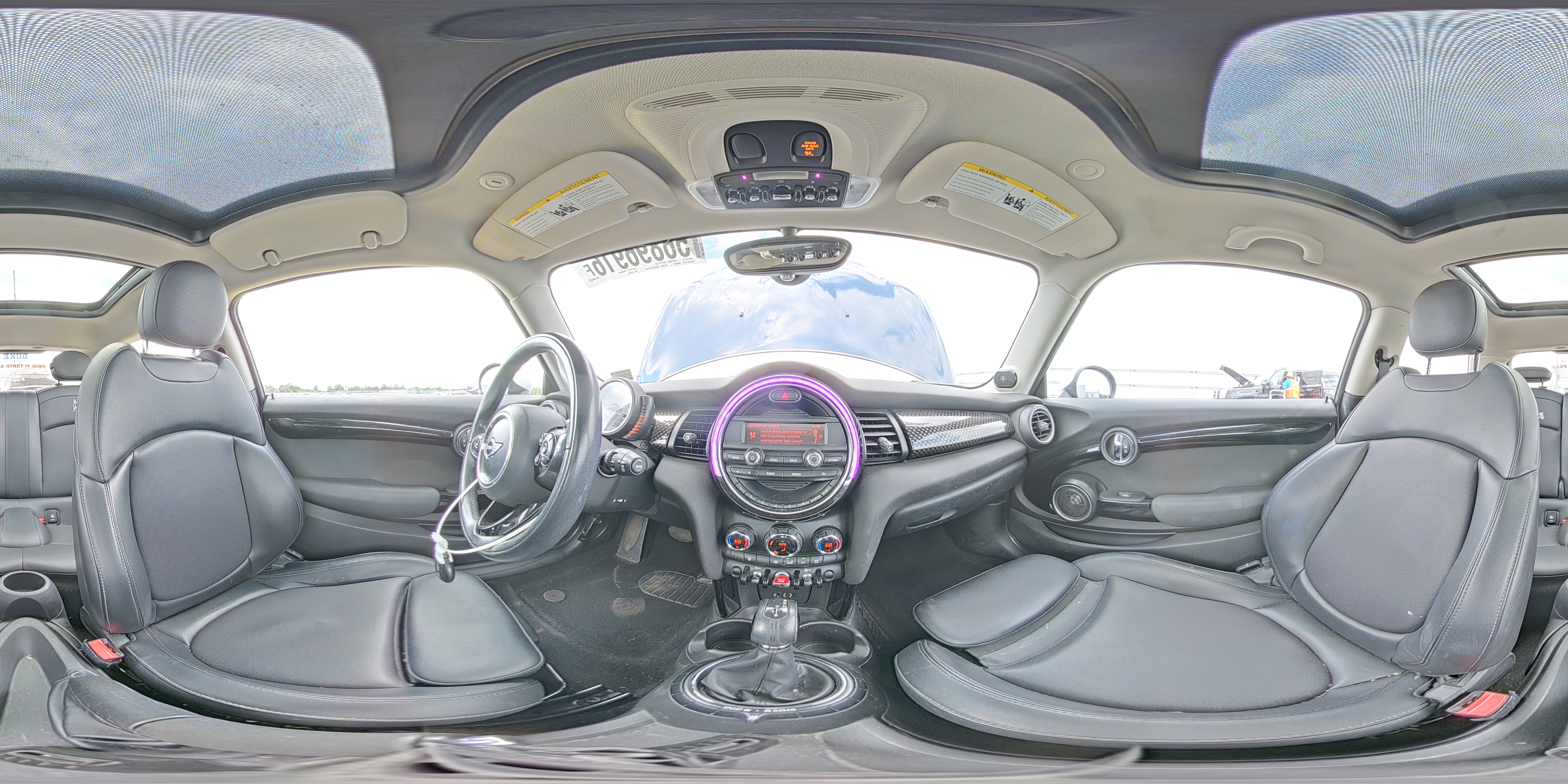 2015 Mini Cooper S Синий vin: WMWXP7C56F2A33995