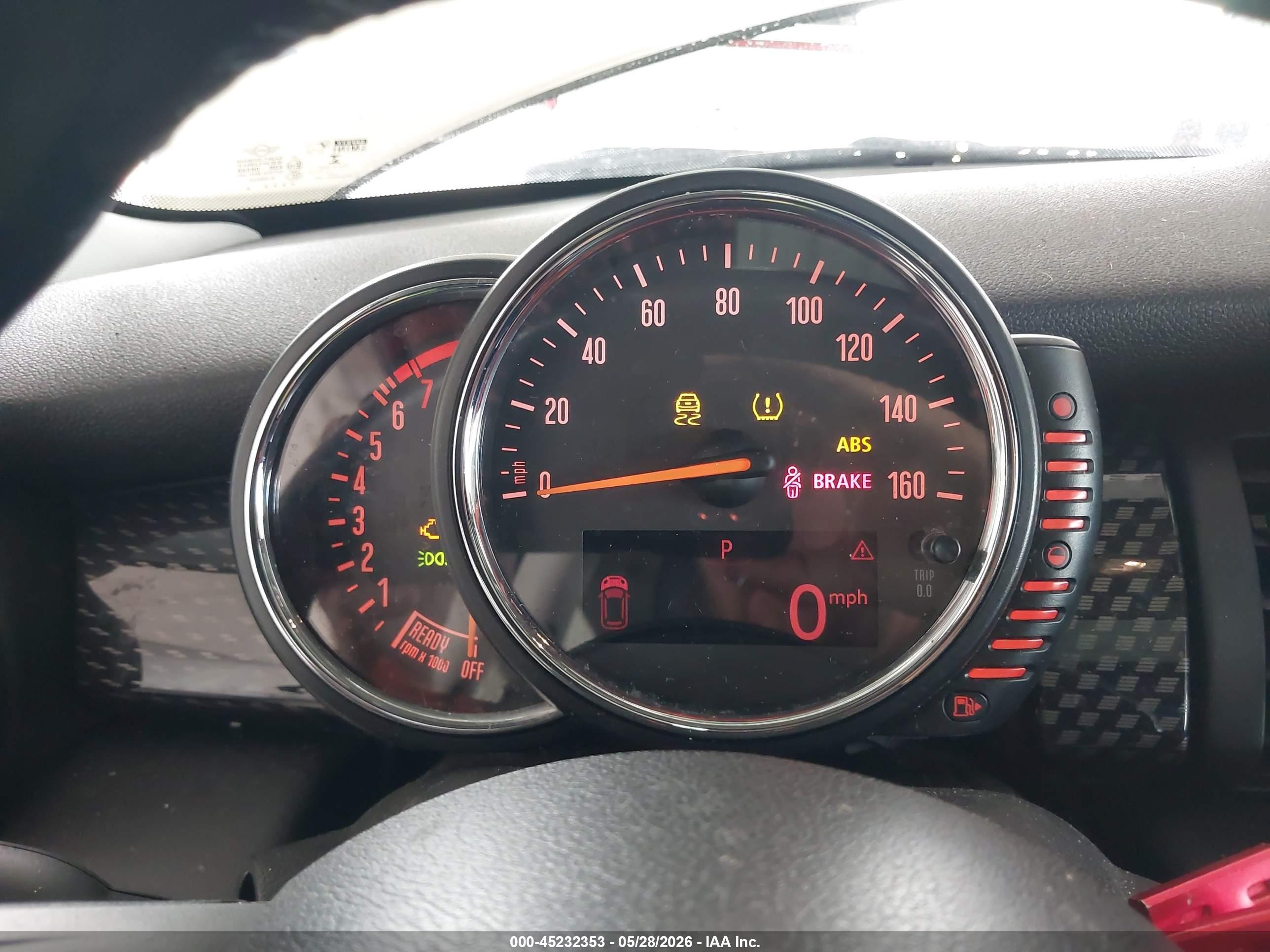 2015 Mini Hardtop Cooper S Белый vin: WMWXP7C57F2A33746